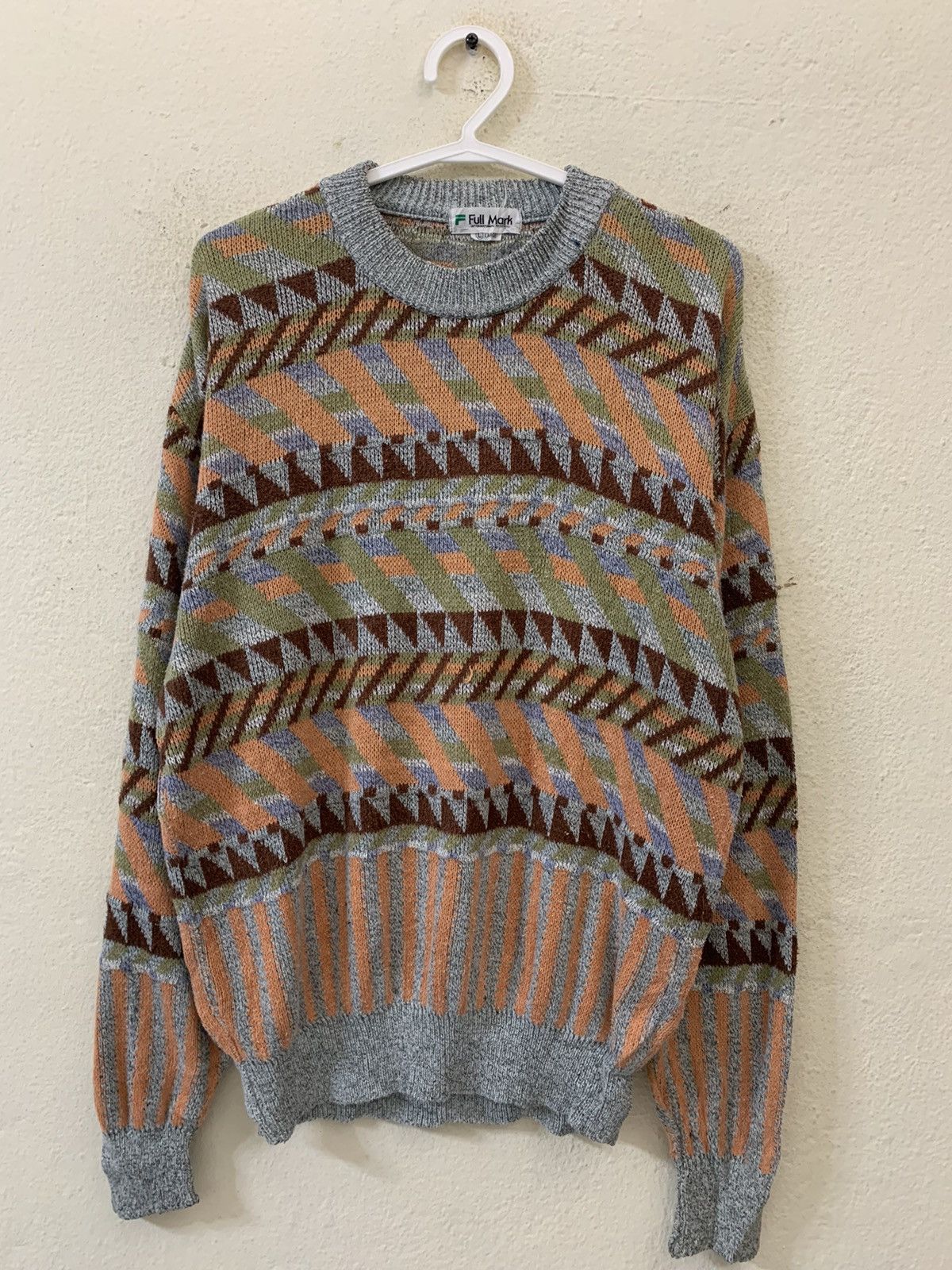 Aran Isles Knitwear Full Mark Colourfull Knitwear Size US L / EU 52-54 / 3 - 1 Thumbnail