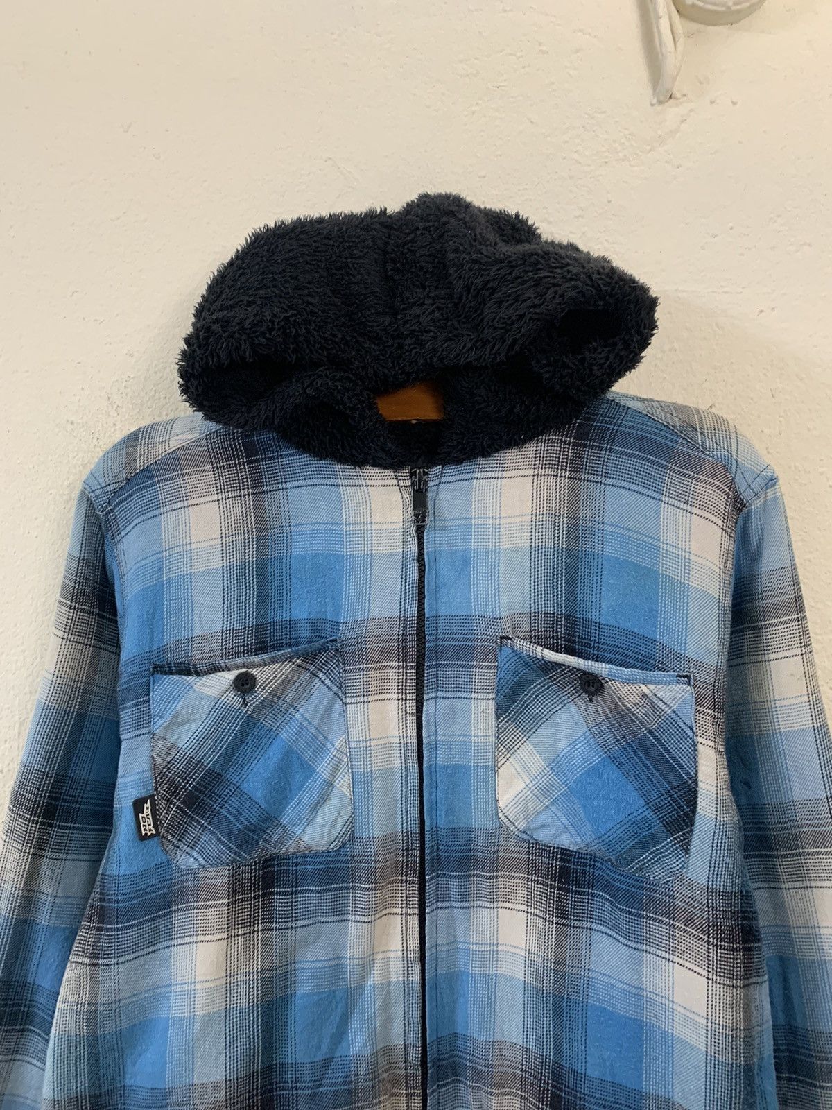 No Fear No Fear Plaid Hoodie Jacket Size S / US 4 / IT 40 - 4 Thumbnail