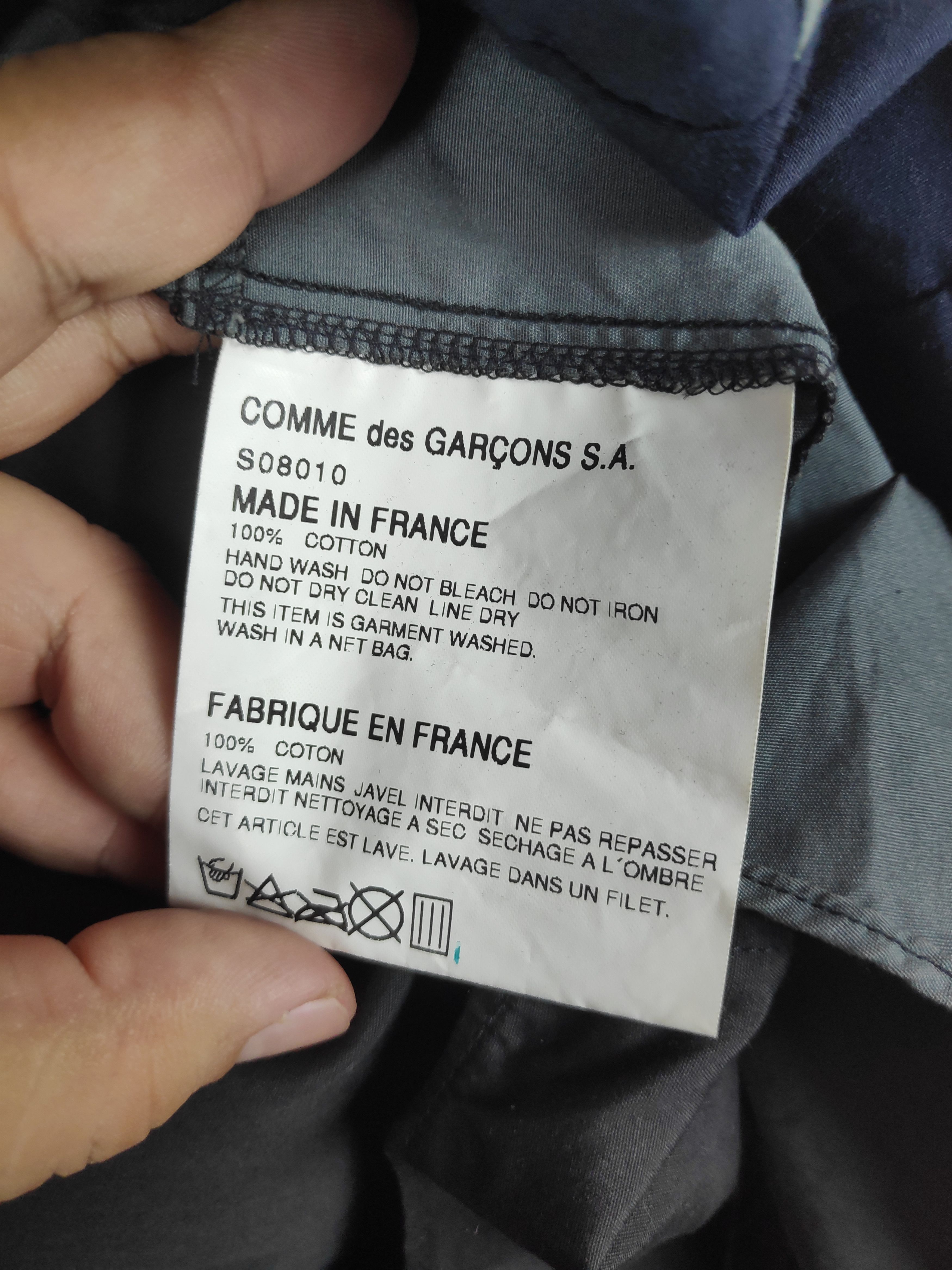Comme des Garcons 🔥OFFER🔥Vintage Comme Des Garcons Two Tone Shirt Size US S / EU 44-46 / 1 - 8 Thumbnail