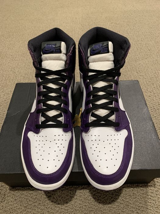 Nike Nike Air Jordan 1 Court Purple 2 0 Grailed