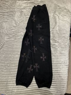 Unknown London Rhinestone Joggers | Grailed