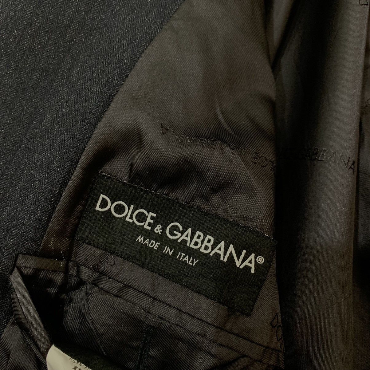 Designer × Dolce & Gabbana × Vintage 🇮🇹Dolce & Gabbana Virgin Wool Blazer Jacket Size US L / EU 52-54 / 3 - 13 Thumbnail
