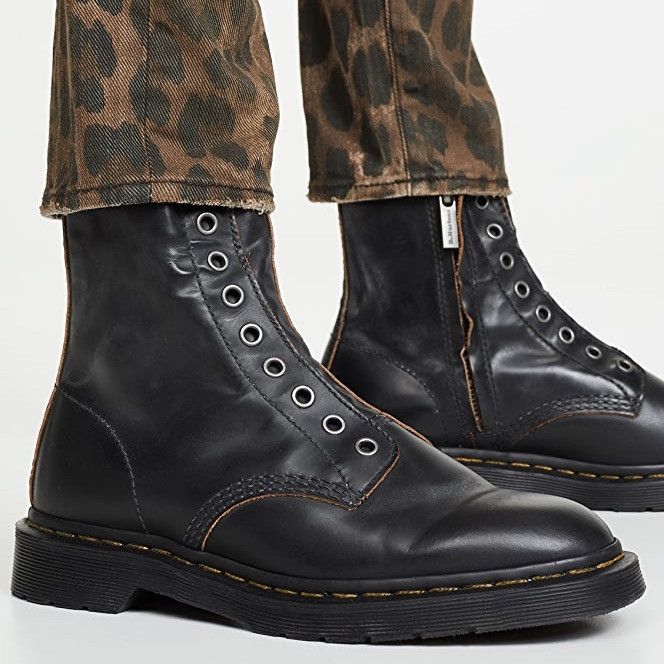 Dr martens clearance laceless boots