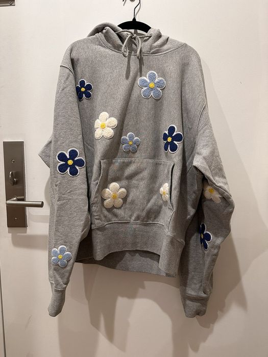 Sandro Sandro Daisy Patch Hoodie Grailed