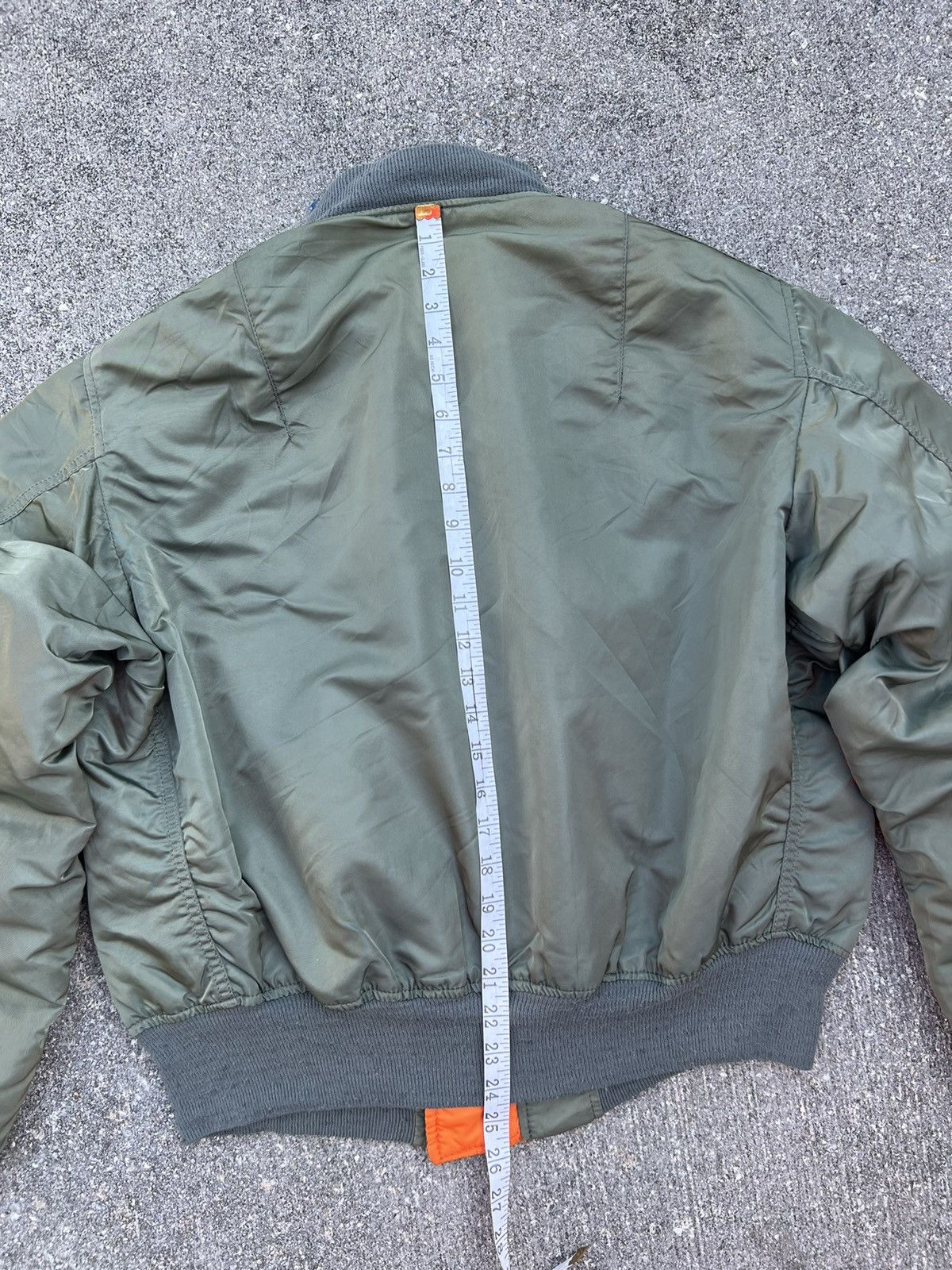 Alpha Industries Vintage 80s Alpha Industries USAF MA-1 Bomber Jacket Size US L / EU 52-54 / 3 - 18 Thumbnail