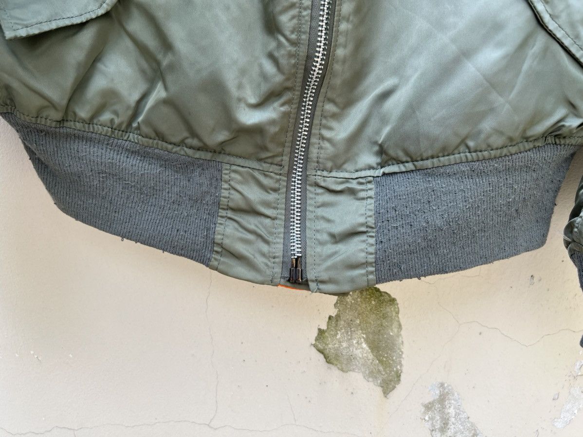 Alpha Industries Vintage 80s Alpha Industries USAF MA-1 Bomber Jacket Size US L / EU 52-54 / 3 - 8 Thumbnail