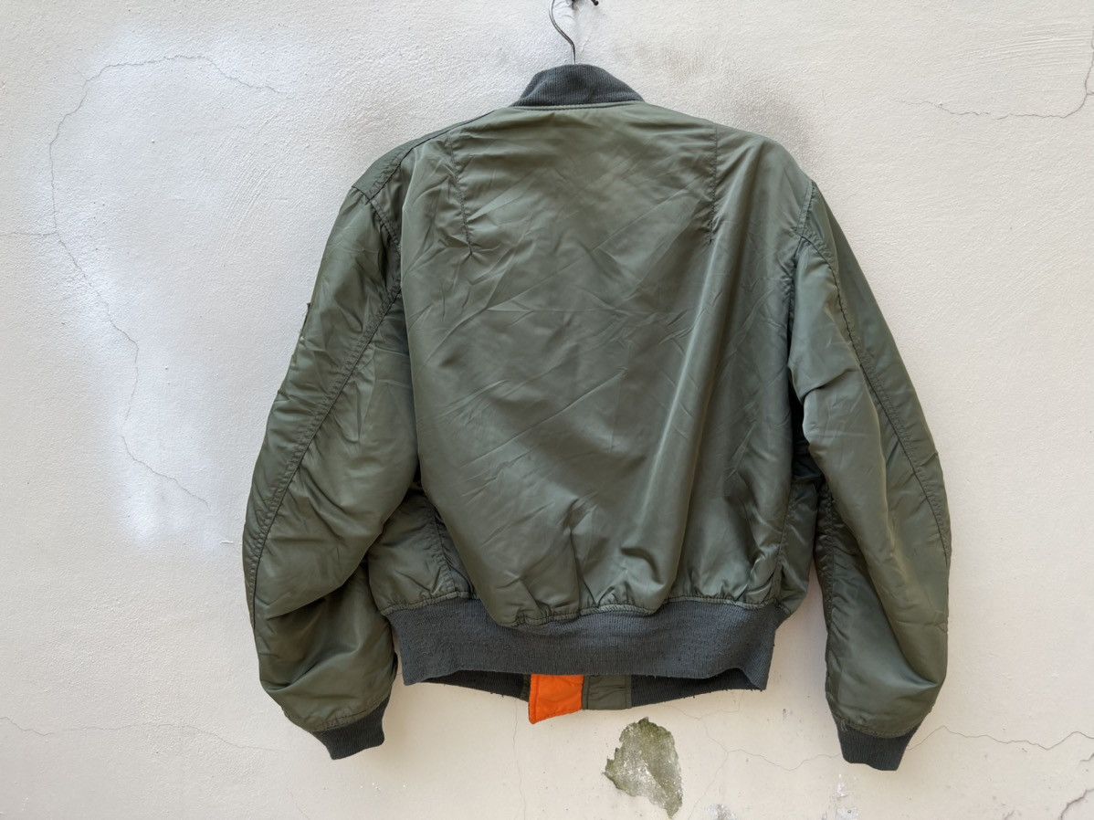 Alpha Industries Vintage 80s Alpha Industries USAF MA-1 Bomber Jacket Size US L / EU 52-54 / 3 - 9 Thumbnail