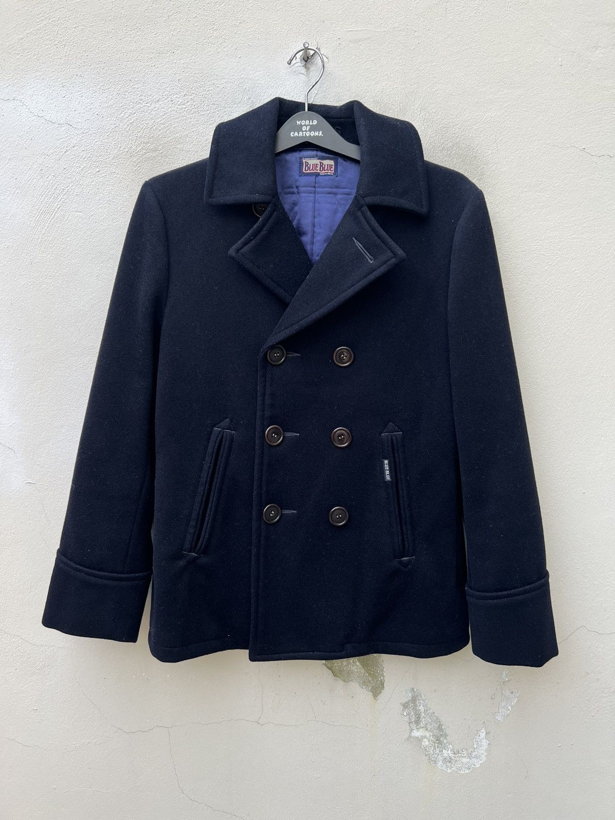 Blue Blue Japan Vintage Blue Blue Japan USN Peacoat Jacket Size US M / EU 48-50 / 2 - 6 Thumbnail