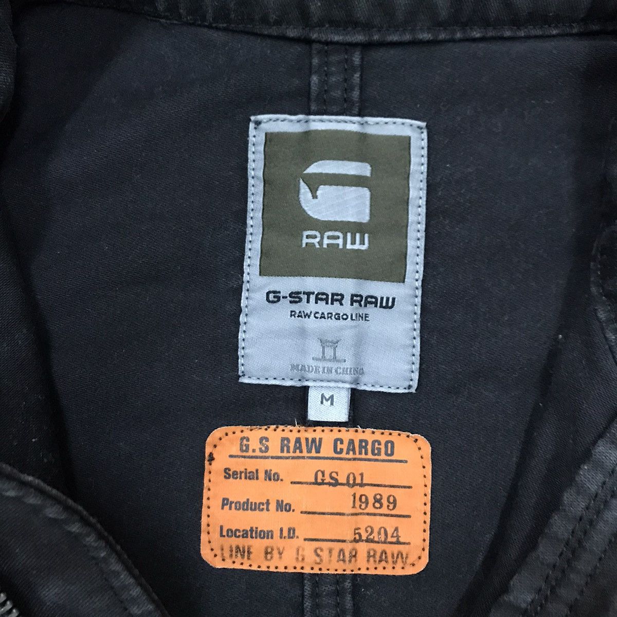 G-Star G-Star Raw Black Camo Style Design Cargo Jacket Size US S / EU 44-46 / 1 - 11 Thumbnail