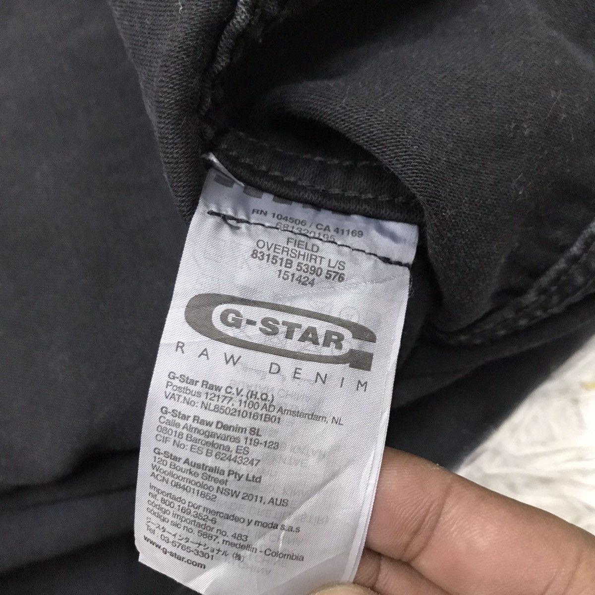 G-Star G-Star Raw Black Camo Style Design Cargo Jacket Size US S / EU 44-46 / 1 - 13 Thumbnail