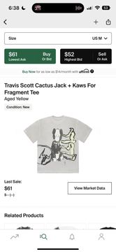 Travis Scott x Jordan x Fragment T-Shirt – Local Fitted