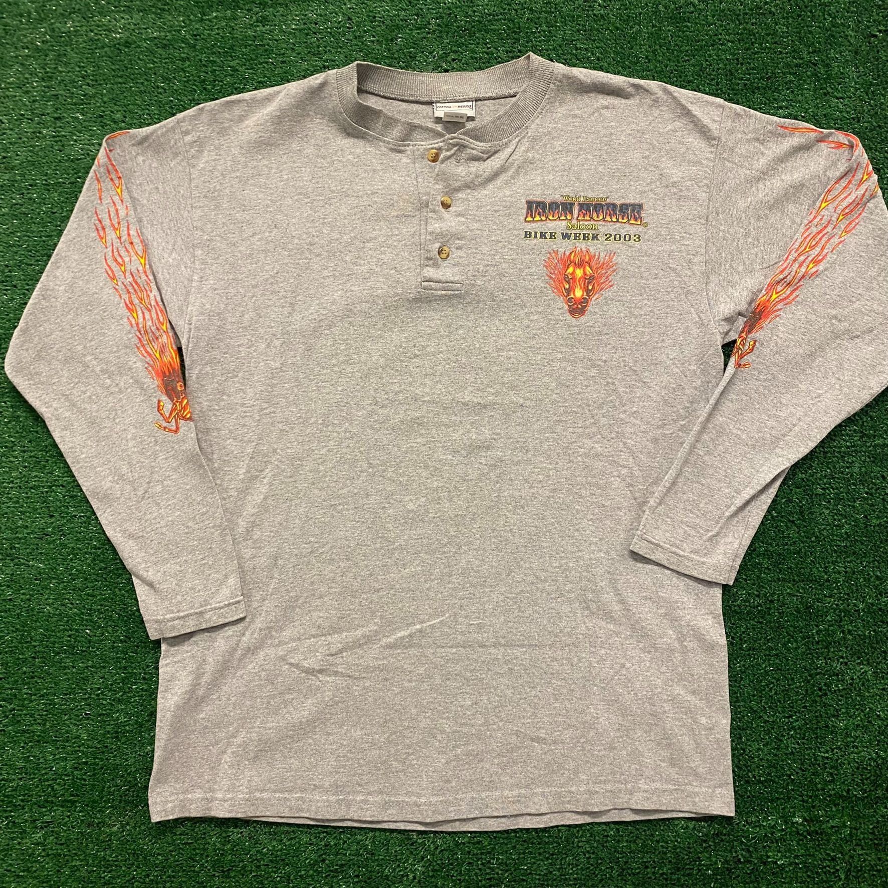 Vintage Iron Horse Saloon Vintage 90s Biker TShirt Grailed