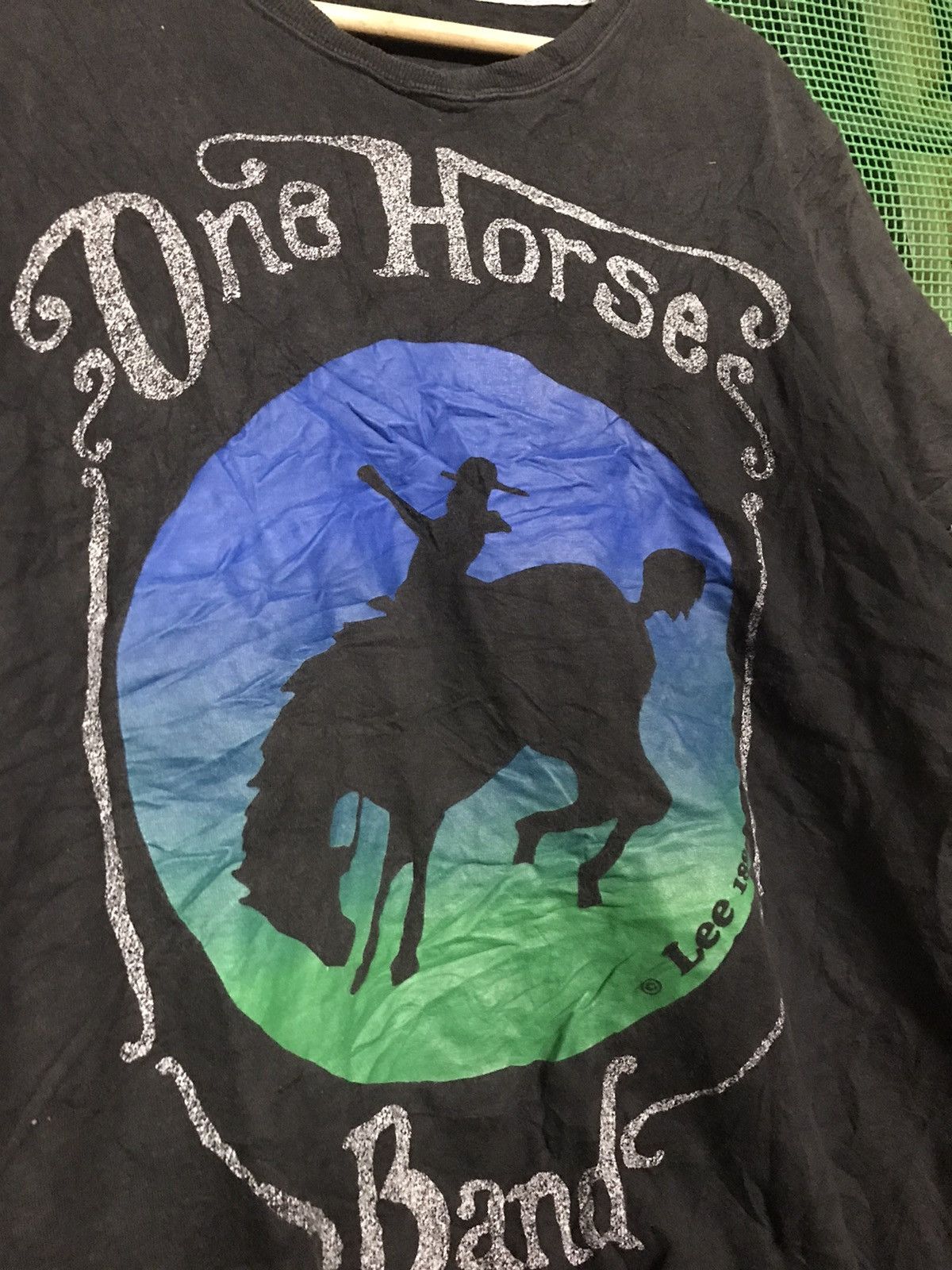 Lee × The Unbranded Brand One Horse Band Tshirt Short Sleeve Pullover Size US L / EU 52-54 / 3 - 2 Thumbnail