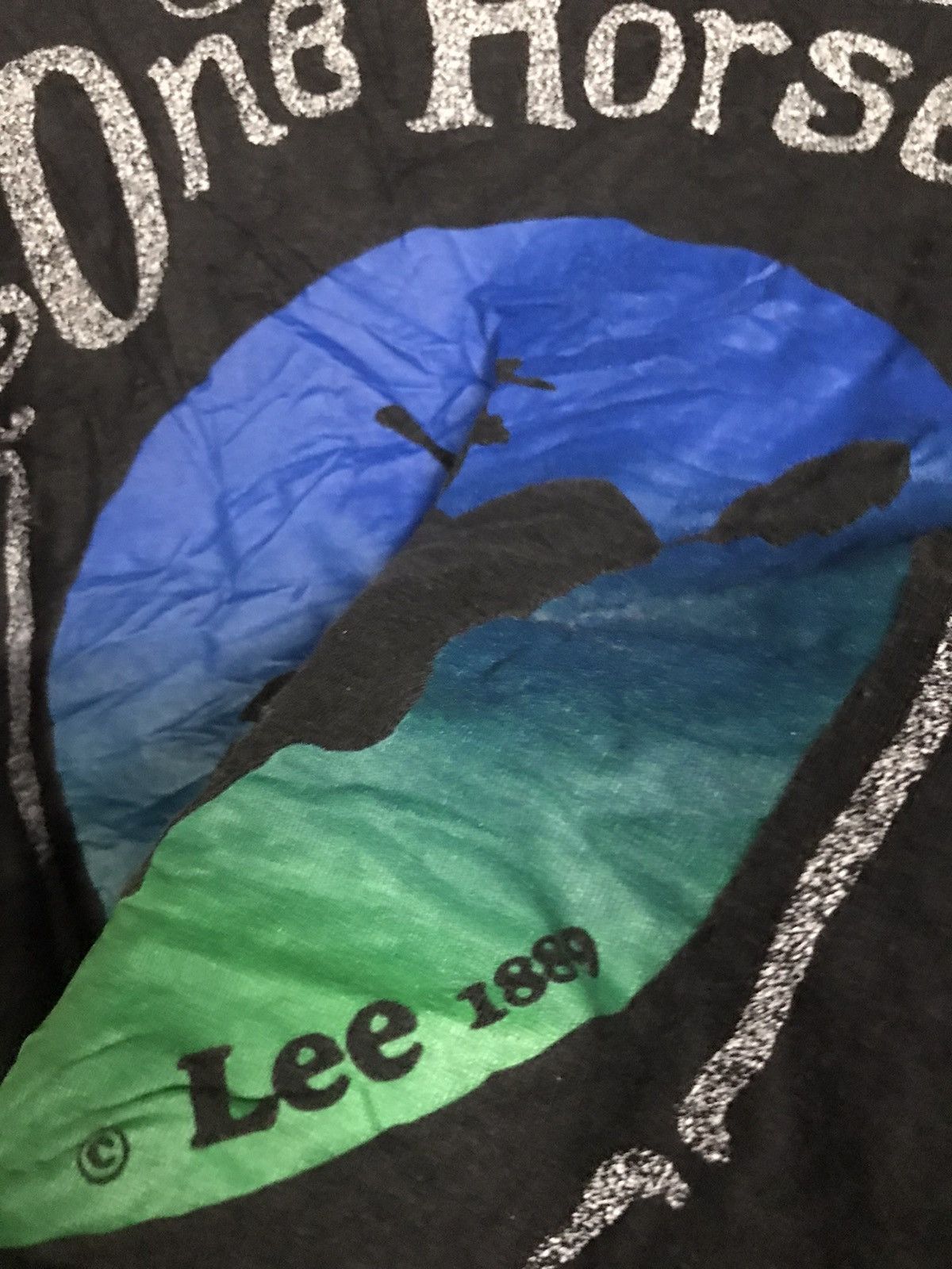 Lee × The Unbranded Brand One Horse Band Tshirt Short Sleeve Pullover Size US L / EU 52-54 / 3 - 3 Thumbnail