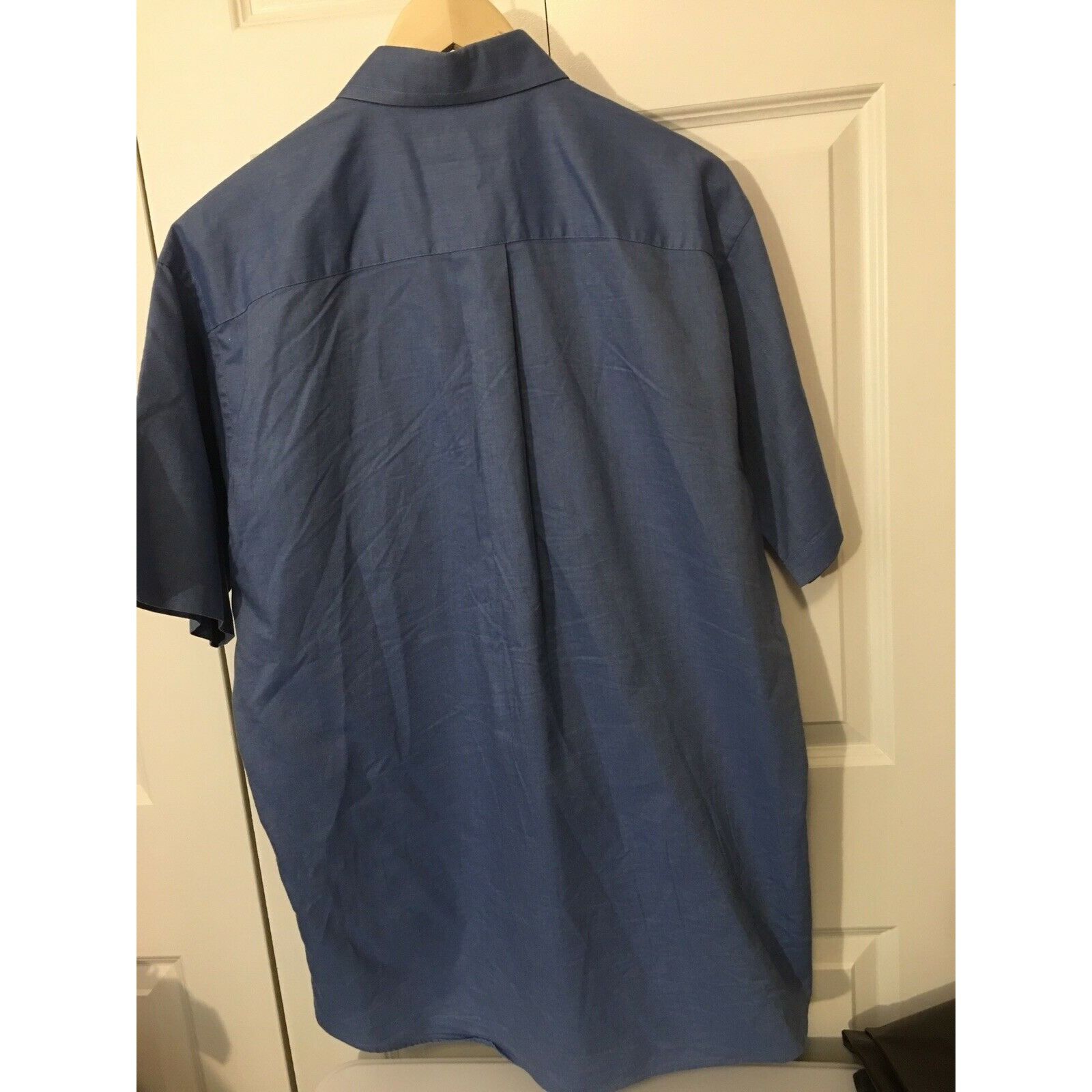 Nautica Vintage Oxford Nautica Men’s Sz L Shirt Blue Short Sleeve Bu Size US L / EU 52-54 / 3 - 5 Thumbnail