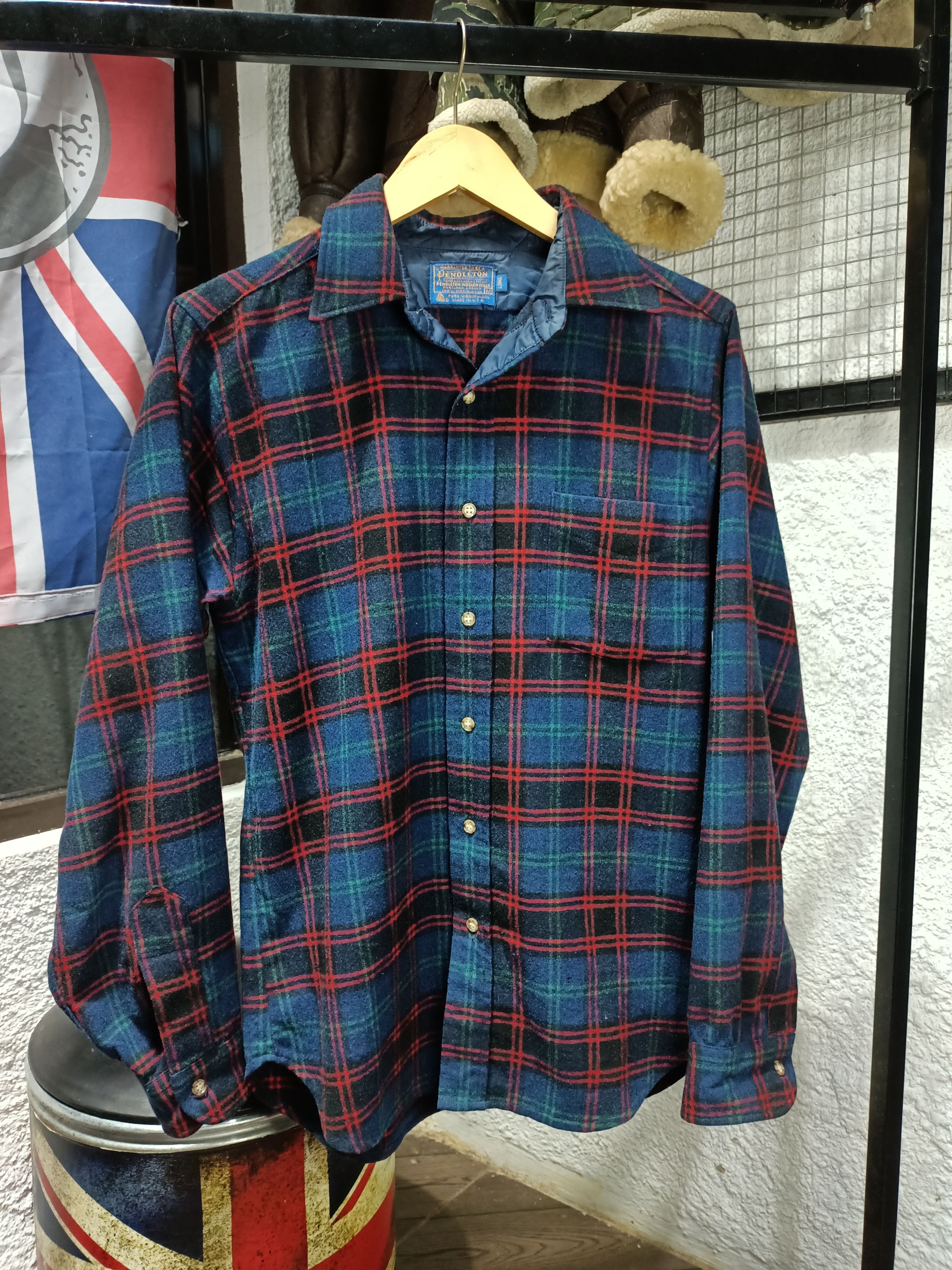 Vintage Pendleton pure virgin woll plaid vintage 80s | Grailed