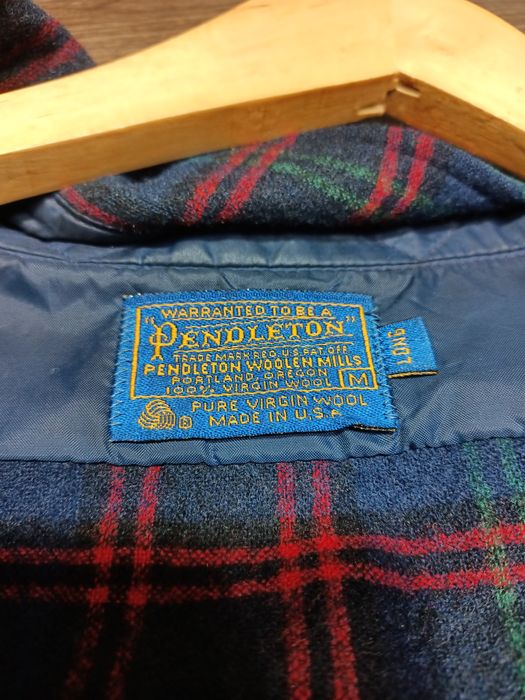 Vintage Pendleton pure virgin woll plaid vintage 80s Grailed