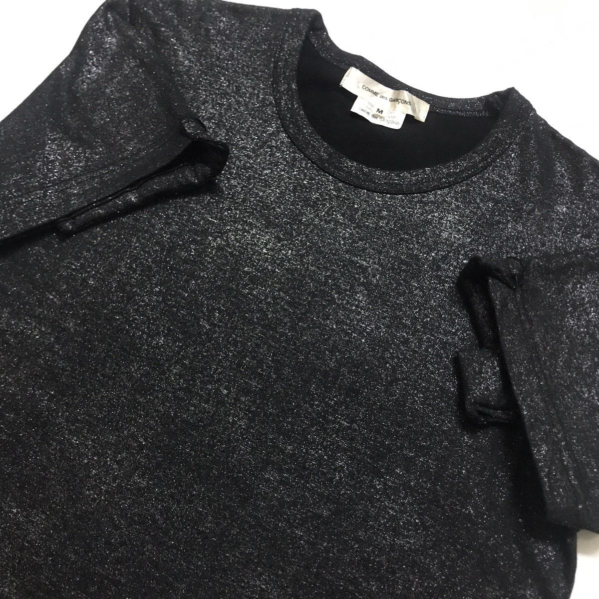Comme des Garcons Cut & Sew Glitter Shirt Size M / US 6-8 / IT 42-44 - 3 Thumbnail