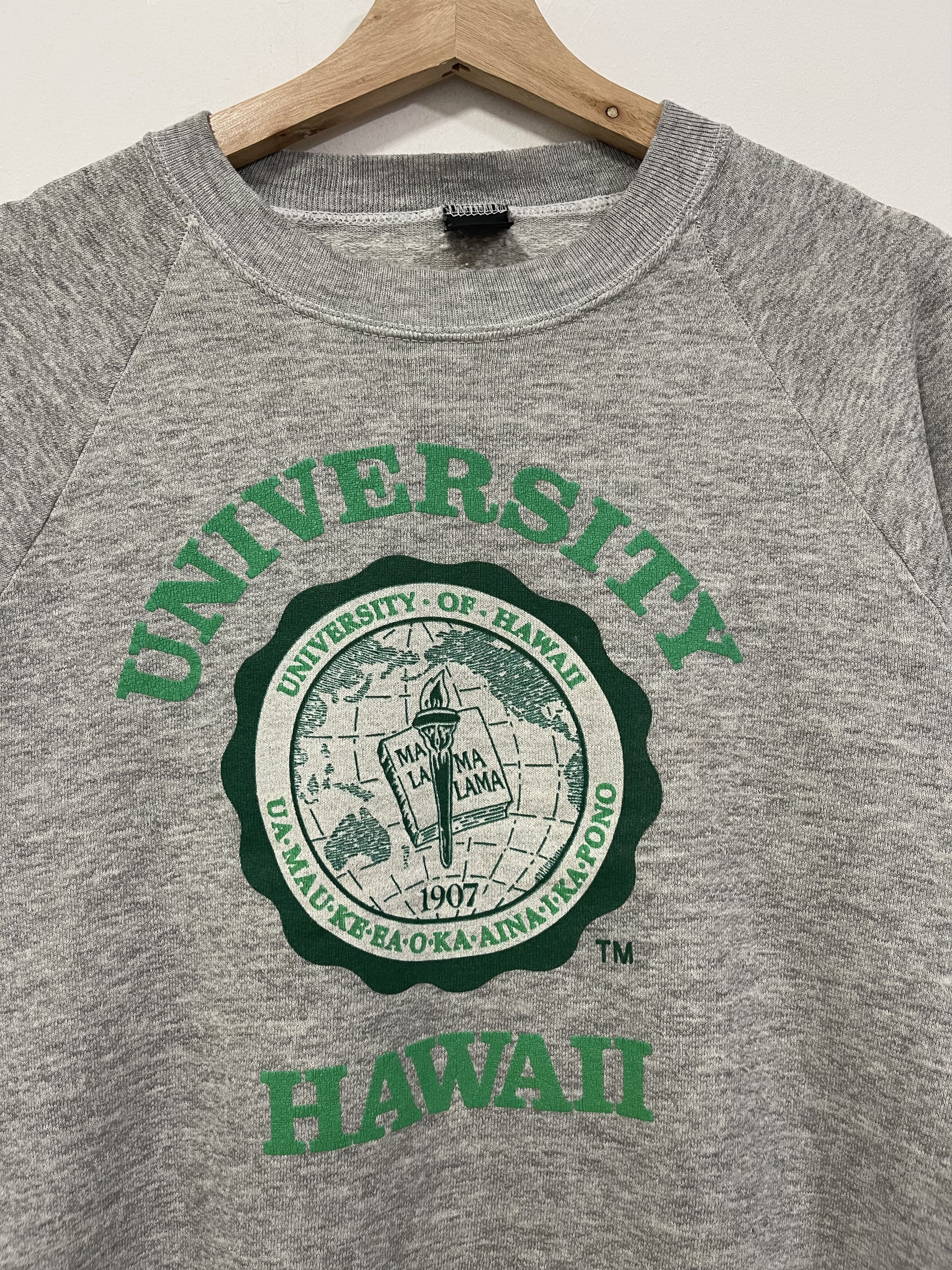 Other Vintage 90s University Of Hawaii Printed Crewneck Sweatshirt Size L / US 10 / IT 46 - 2 Thumbnail