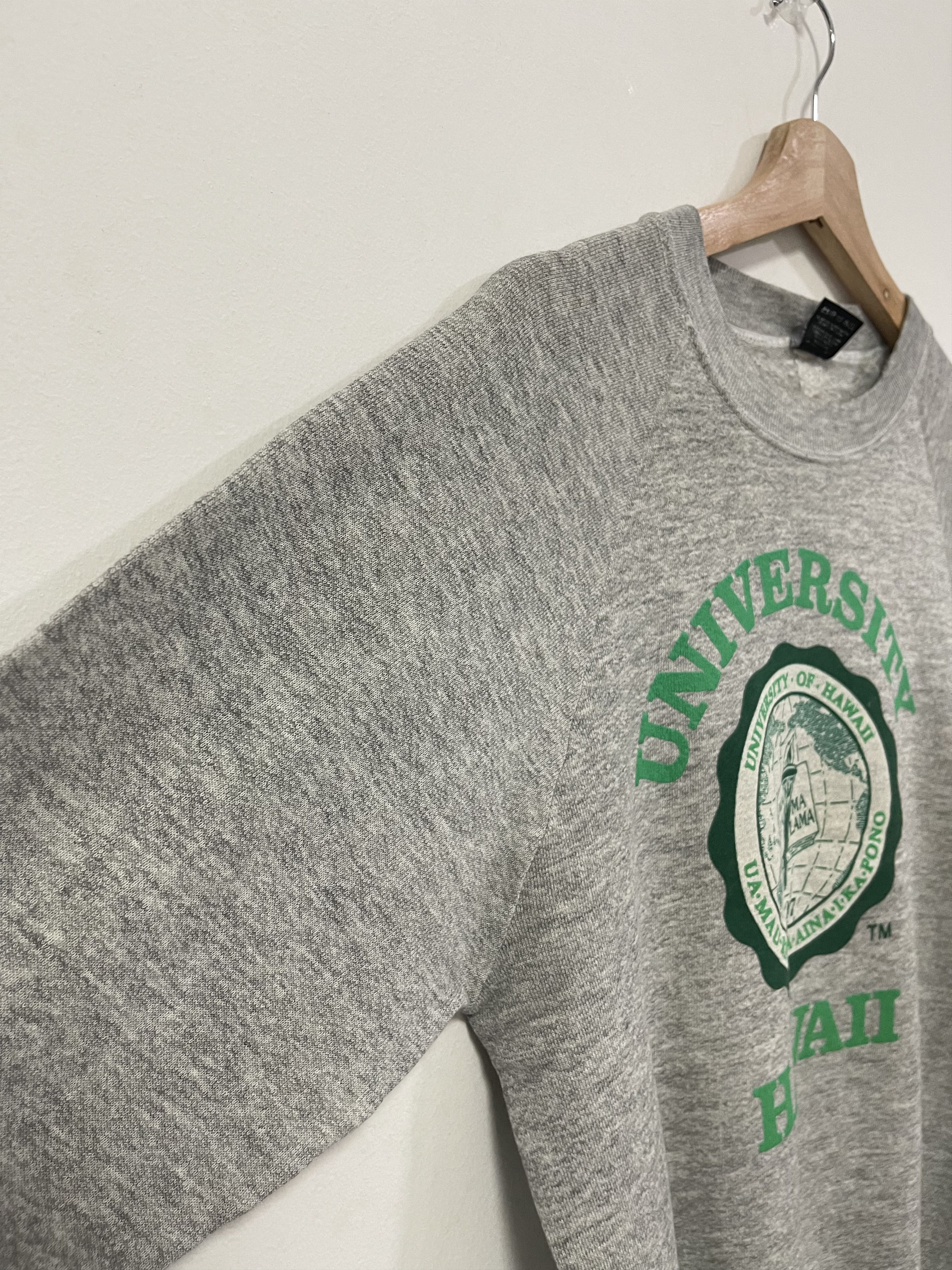 Other Vintage 90s University Of Hawaii Printed Crewneck Sweatshirt Size L / US 10 / IT 46 - 8 Thumbnail