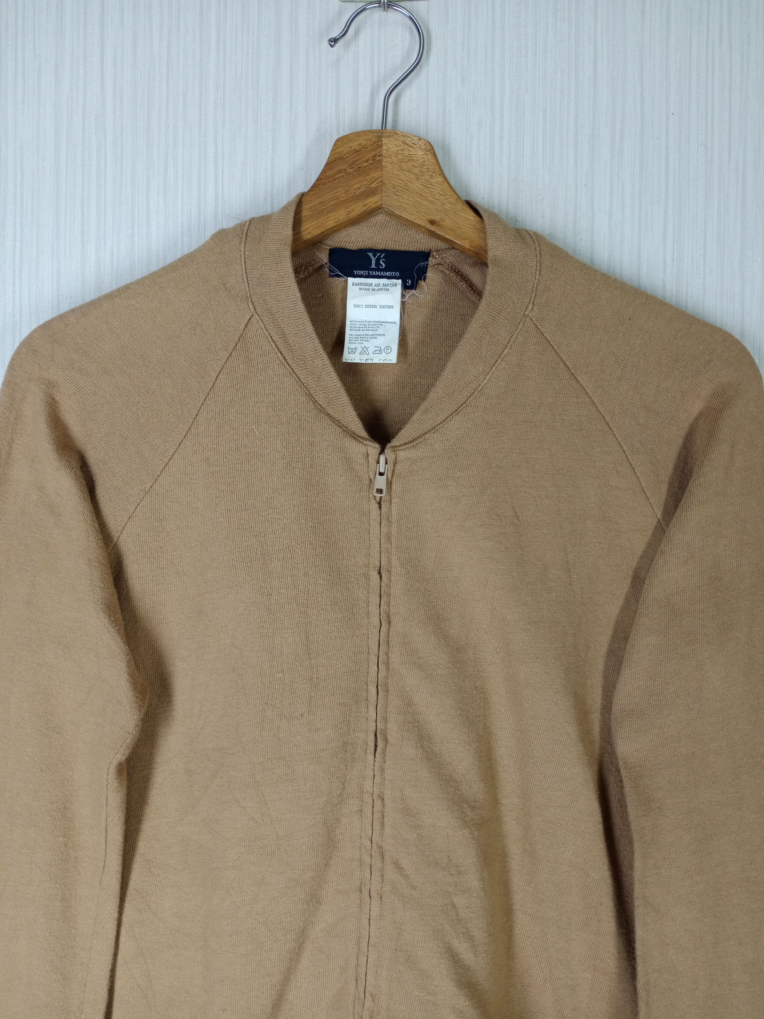 Yohji Yamamoto Rare Vintage Y's Yohji Yamamoto Zipper Sweatshirt Size US M / EU 48-50 / 2 - 2 Thumbnail