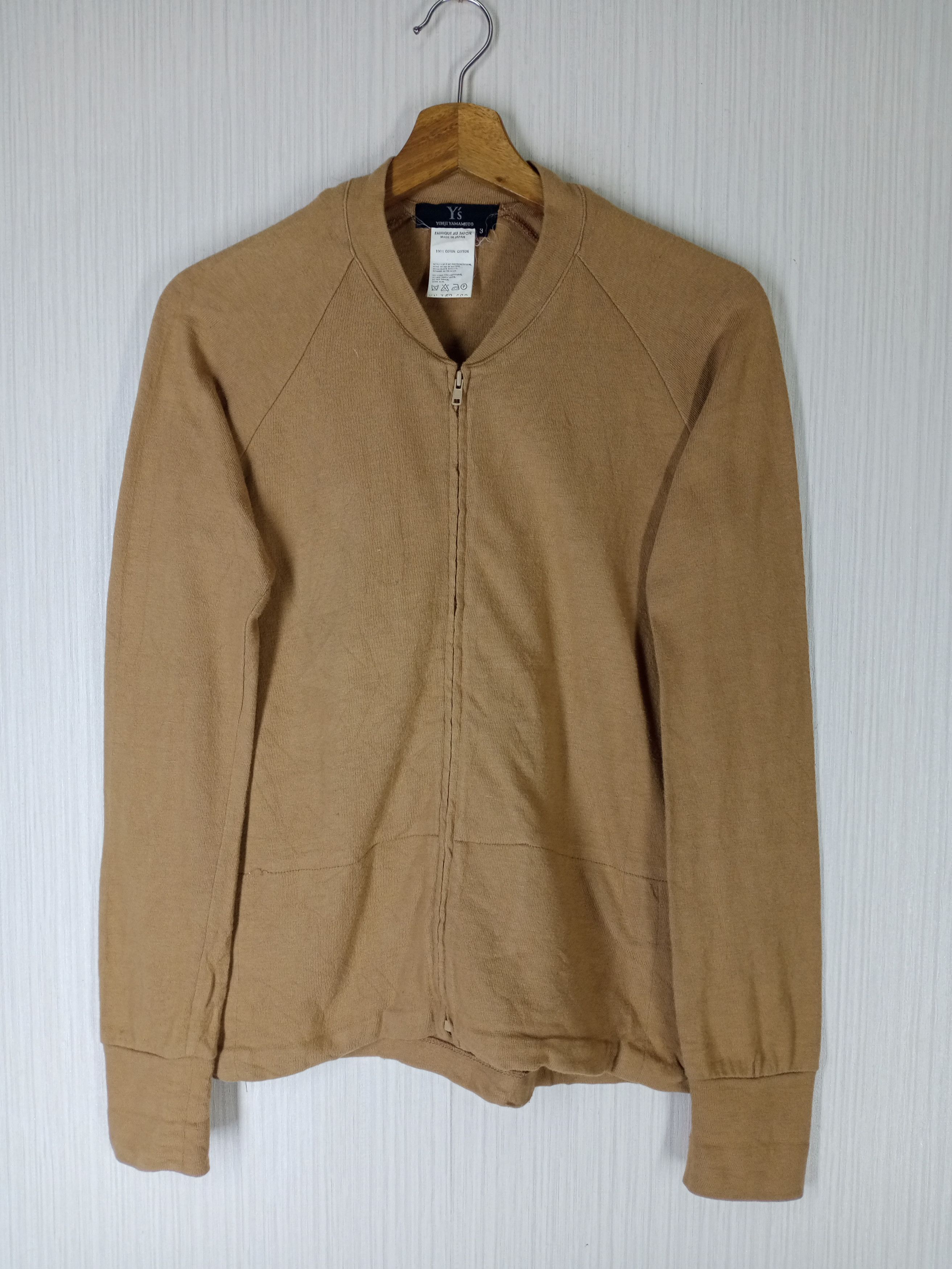 Yohji Yamamoto Rare Vintage Y's Yohji Yamamoto Zipper Sweatshirt Size US M / EU 48-50 / 2 - 1 Thumbnail