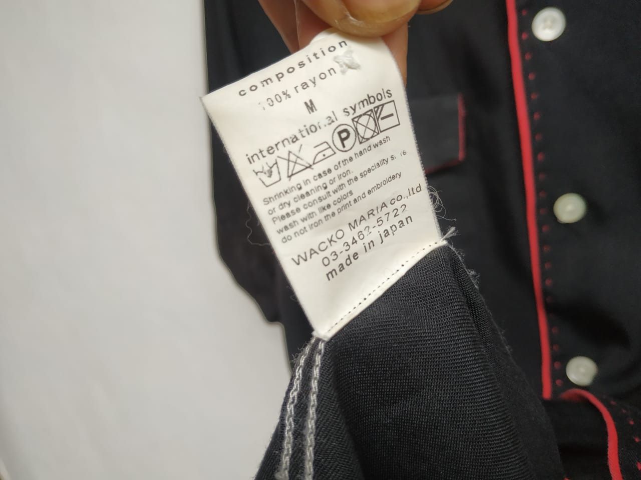 Wacko Maria Fit S to M,Wacko Maria Guilty Parties Rockability Shirt Size US S / EU 44-46 / 1 - 8 Thumbnail