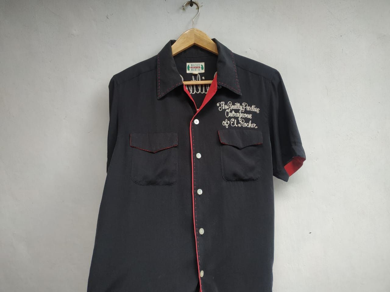 Wacko Maria Fit S to M,Wacko Maria Guilty Parties Rockability Shirt Size US S / EU 44-46 / 1 - 9 Thumbnail