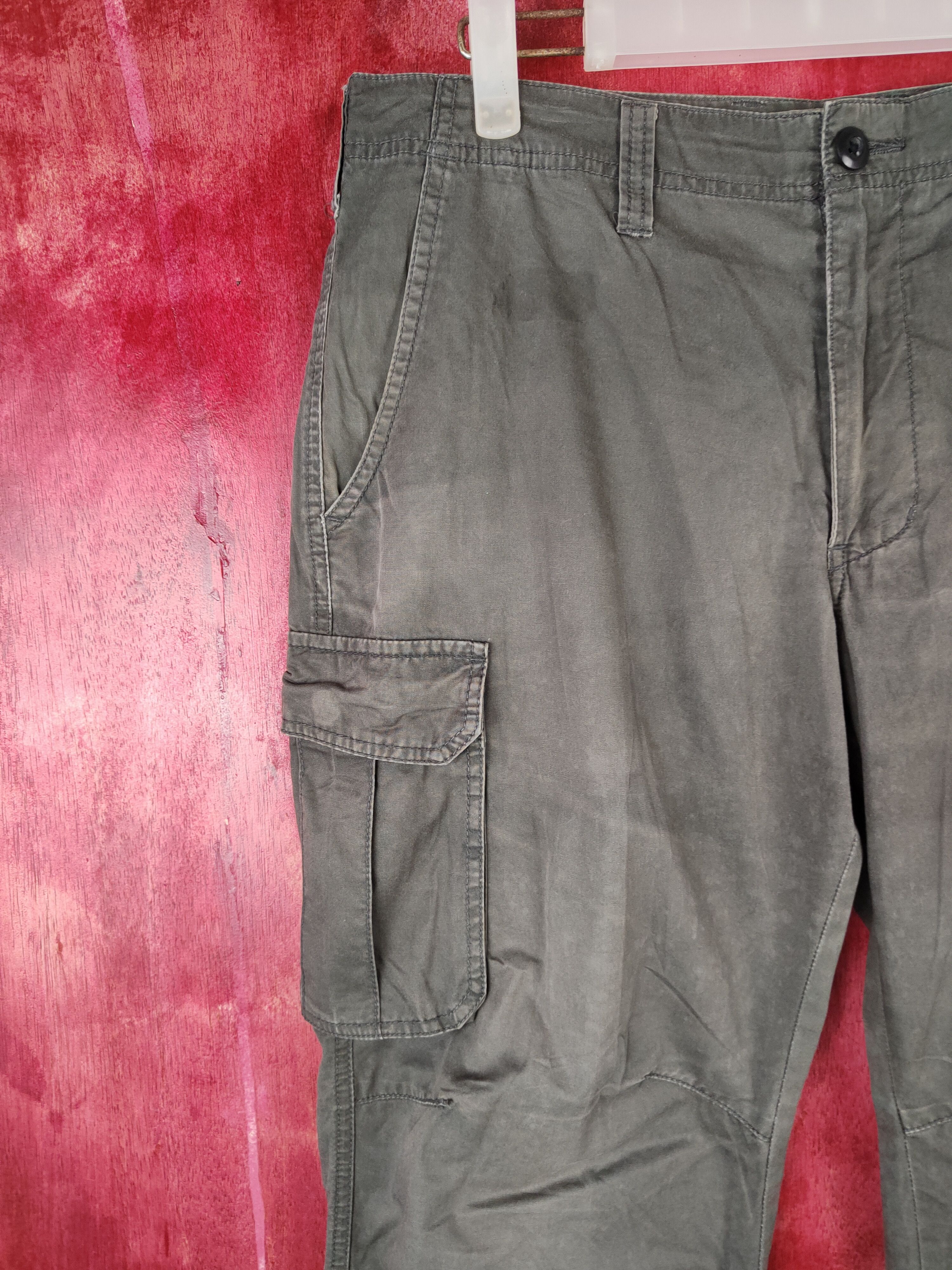 Japanese Brand × Vintage Japanese Brand Multi Pocket Tactical Cargo Pants #S483 Size US 32 / EU 48 - 3 Thumbnail
