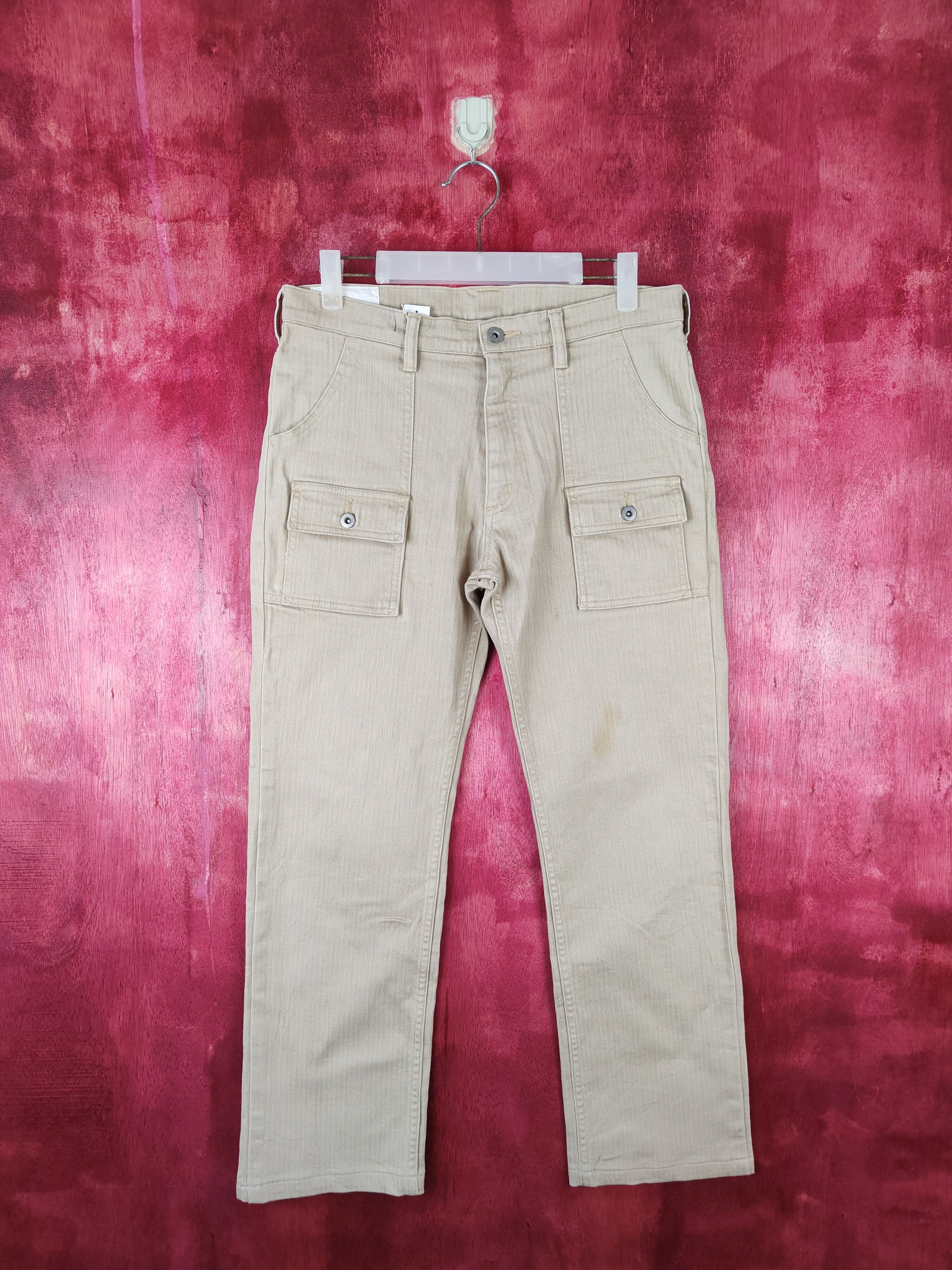 image of Beauty Youth Beauty & Youth Brown Multi Pocket Tactical Cargo Pants S456, Women's (Size 31)