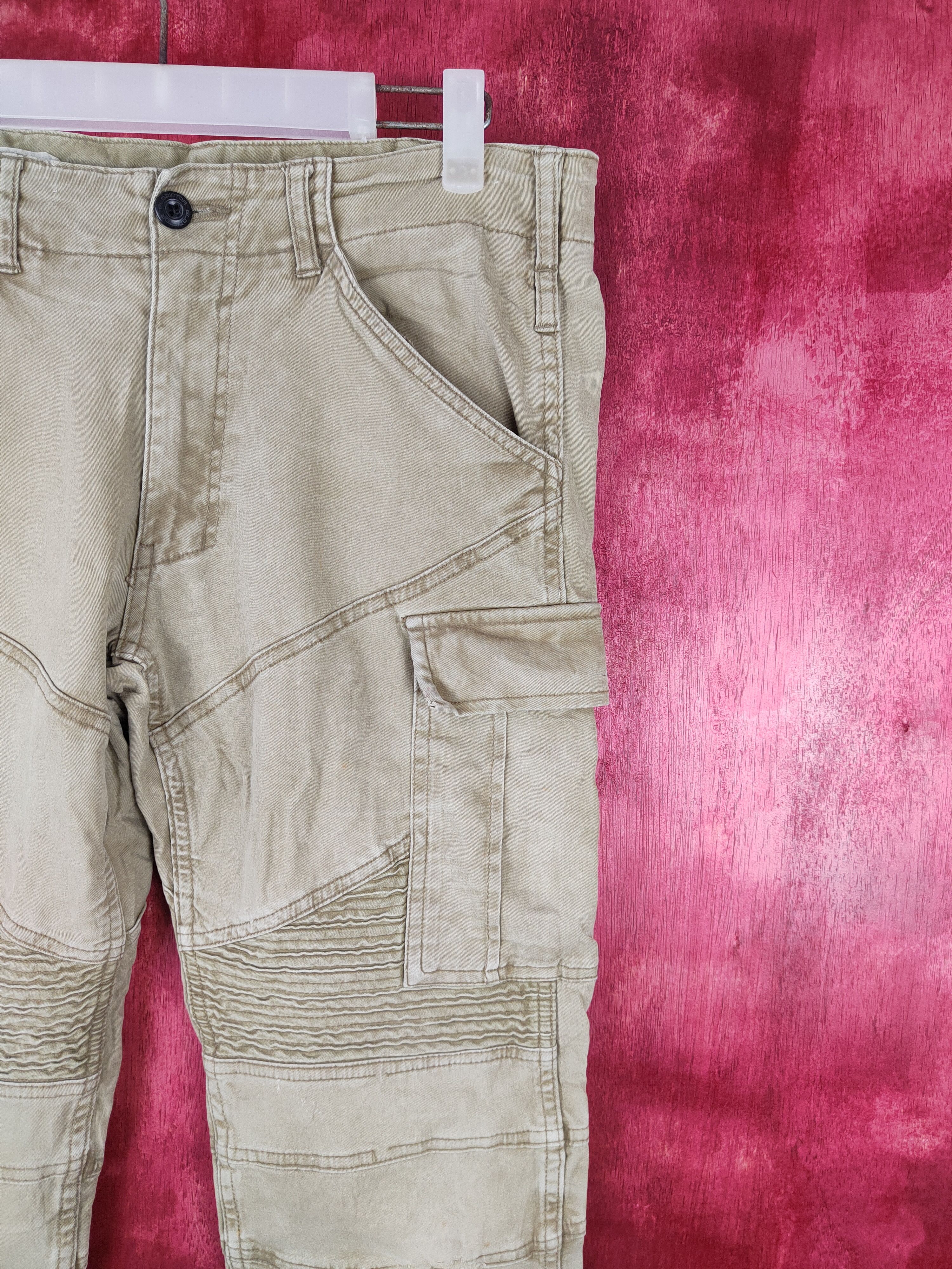 Japanese Brand × Vintage Gladiator-Armor Multi Pocket Tactical Cargo Pants #5310 Size US 31 - 5 Thumbnail