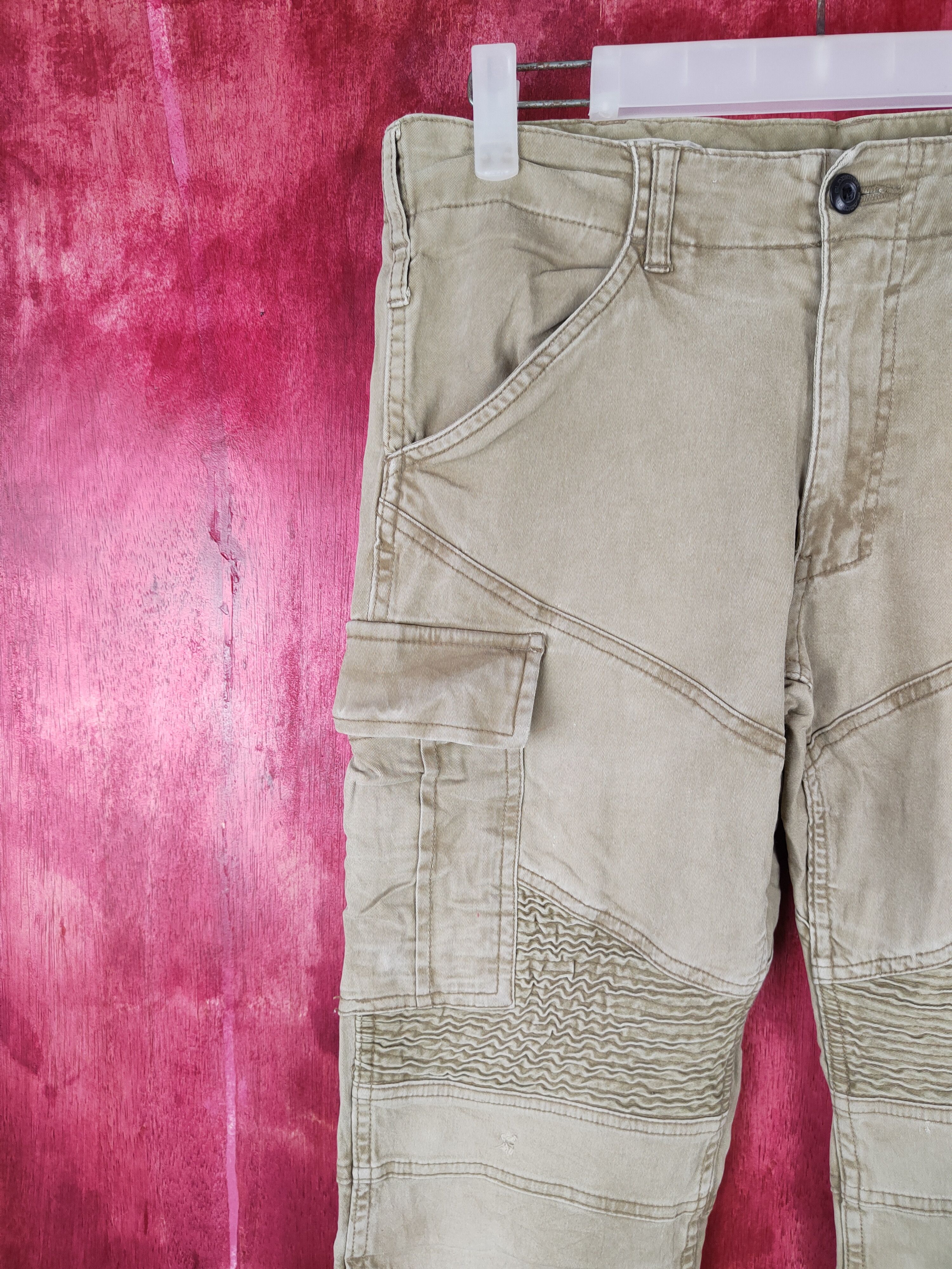 Japanese Brand × Vintage Gladiator-Armor Multi Pocket Tactical Cargo Pants #5310 Size US 31 - 3 Thumbnail