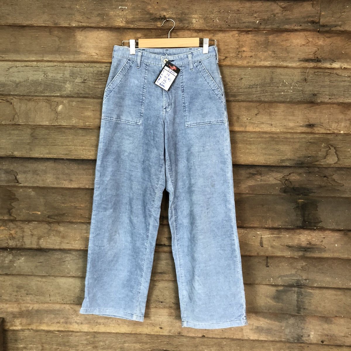 image of Edwin Something Blue Casual Pants 5025, Women's (Size 26)