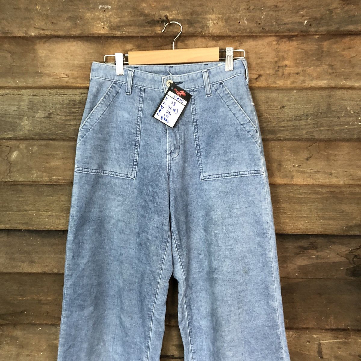 Edwin Edwin Something Blue Casual Pants #5025 Size 26" / US 2 / IT 38 - 2 Thumbnail
