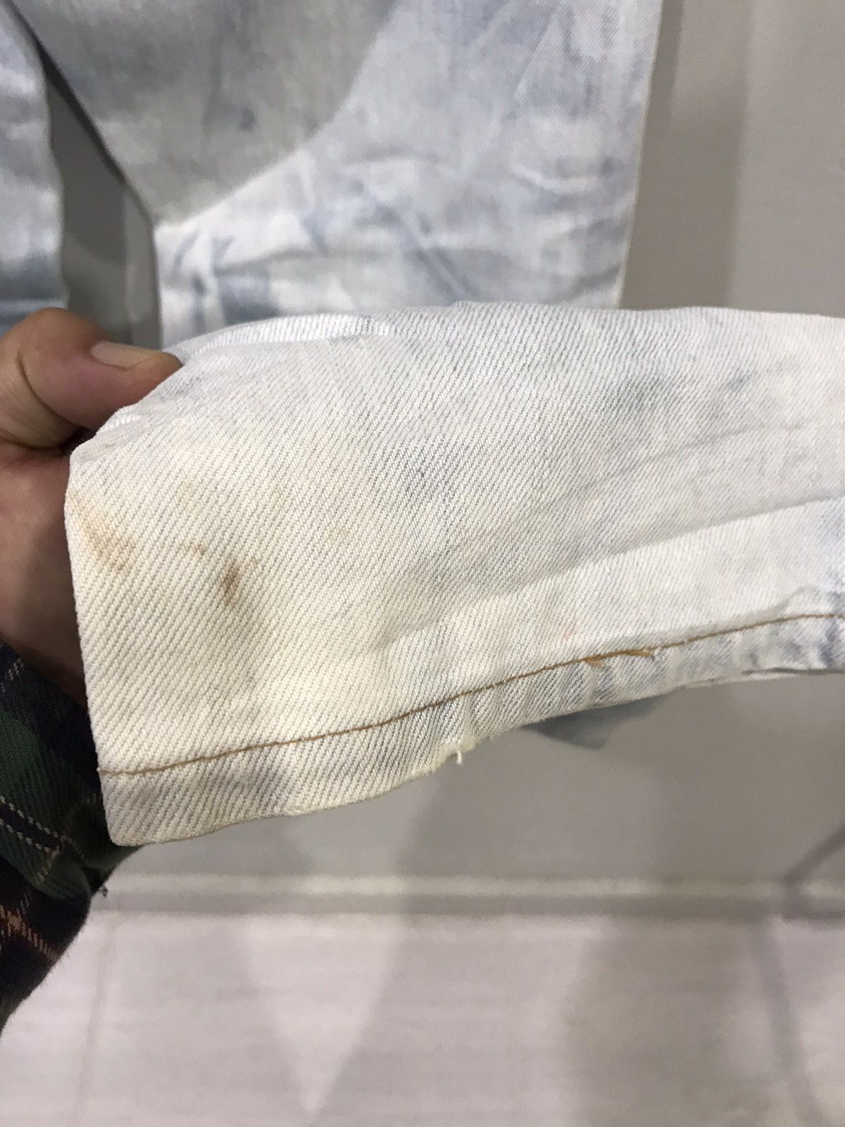 Levi's Levis Acid Wash Denim Size US 28 / EU 44 - 7 Thumbnail
