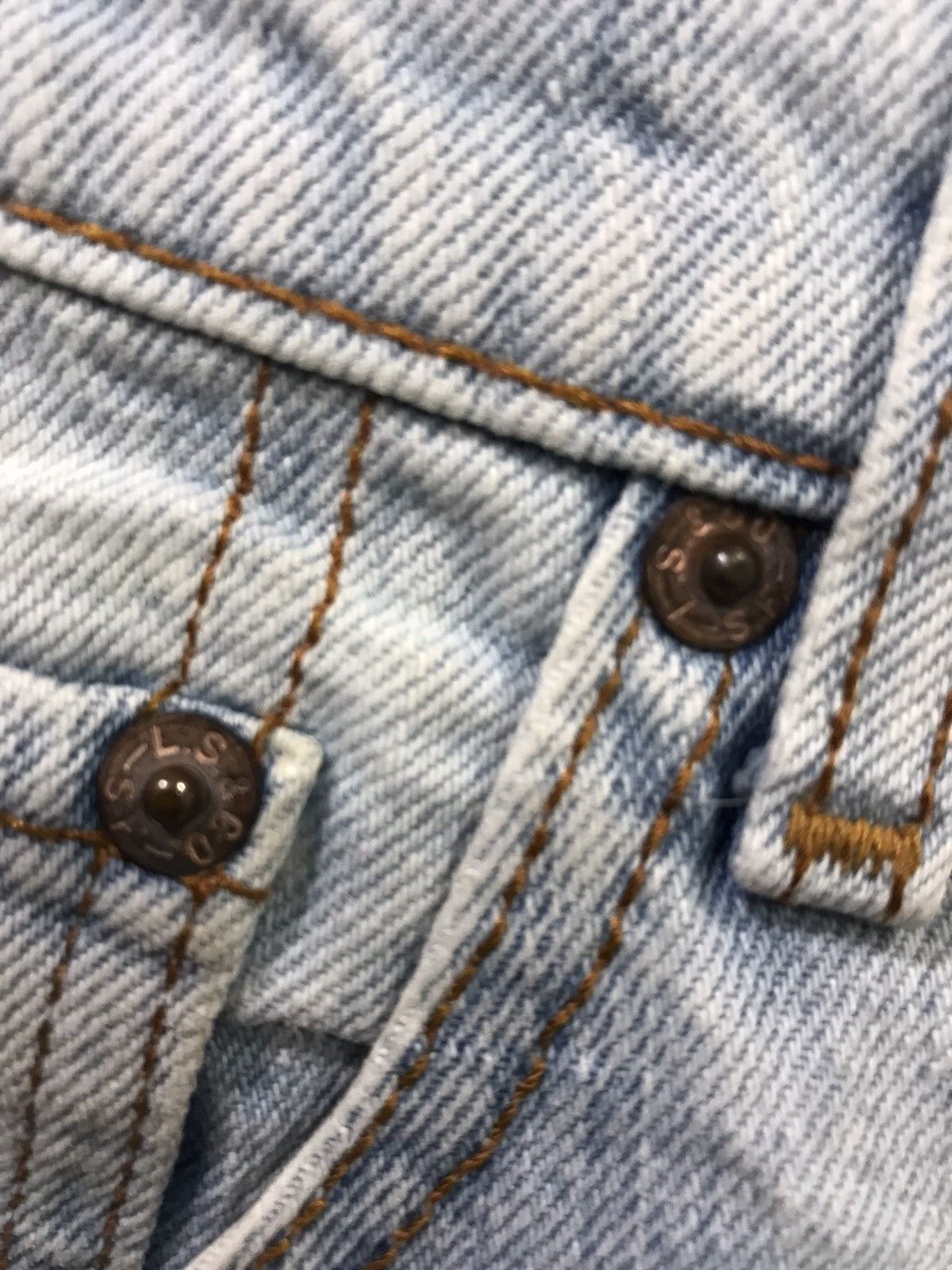 Levi's Levis Acid Wash Denim Size US 28 / EU 44 - 4 Thumbnail