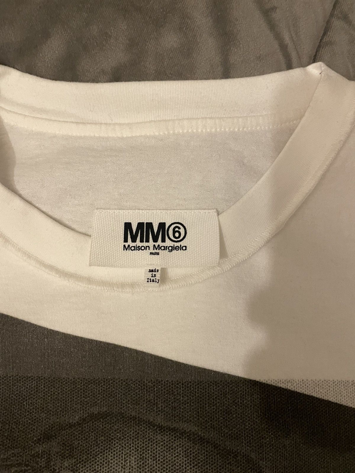 Maison Margiela MM6 Maison Margiela Photograph Graphic Tee In White Size US S / EU 44-46 / 1 - 4 Thumbnail