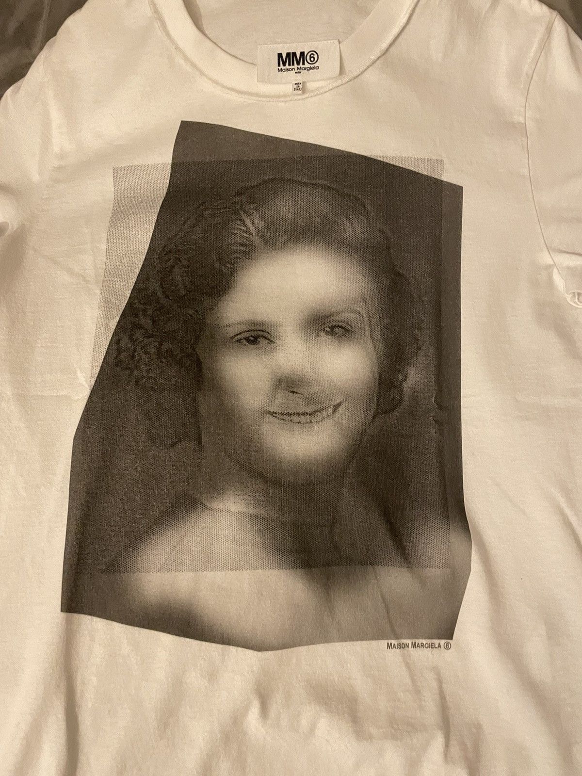 Maison Margiela MM6 Maison Margiela Photograph Graphic Tee In White Size US S / EU 44-46 / 1 - 2 Thumbnail