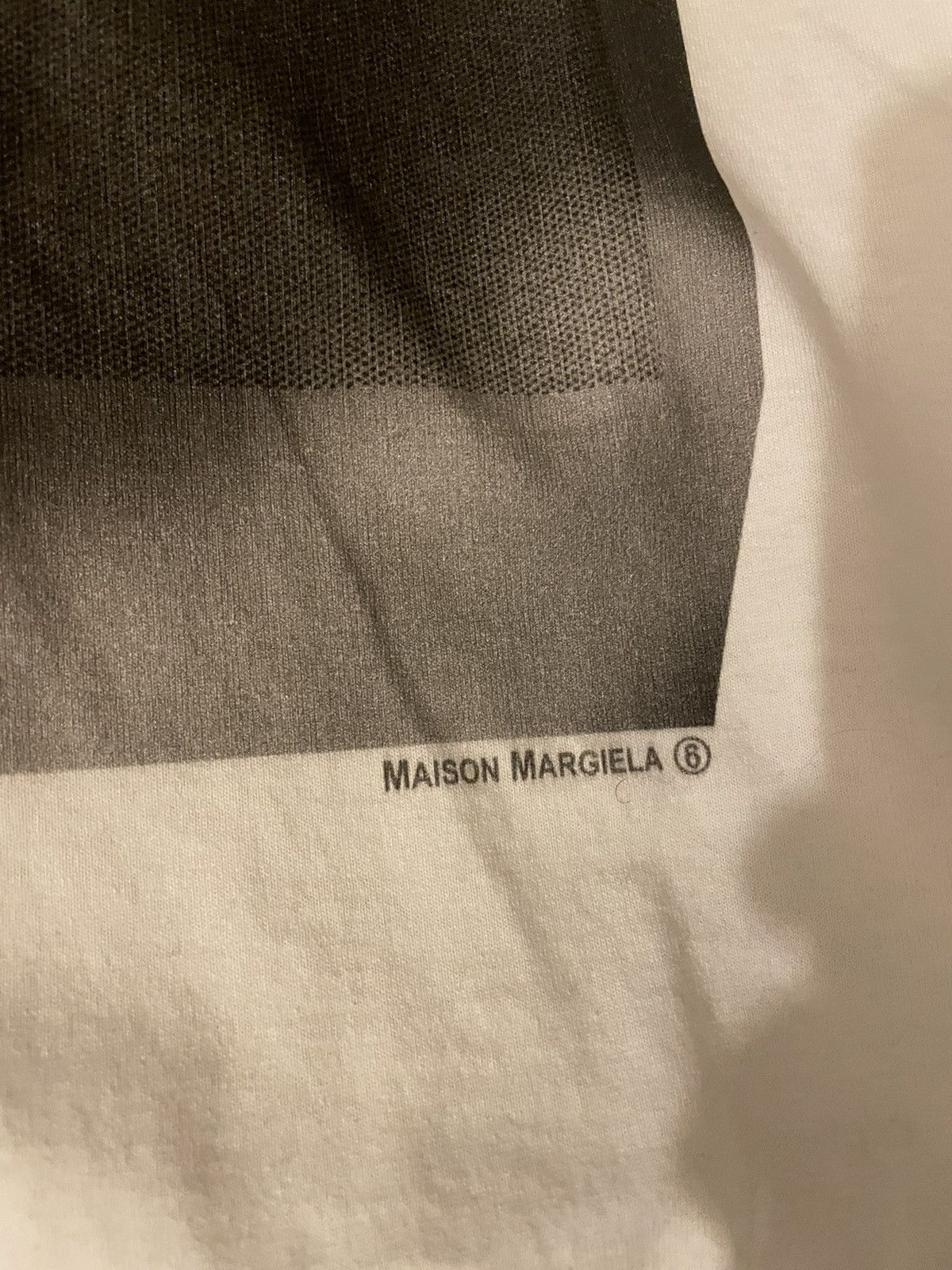 Maison Margiela MM6 Maison Margiela Photograph Graphic Tee In White Size US S / EU 44-46 / 1 - 3 Thumbnail