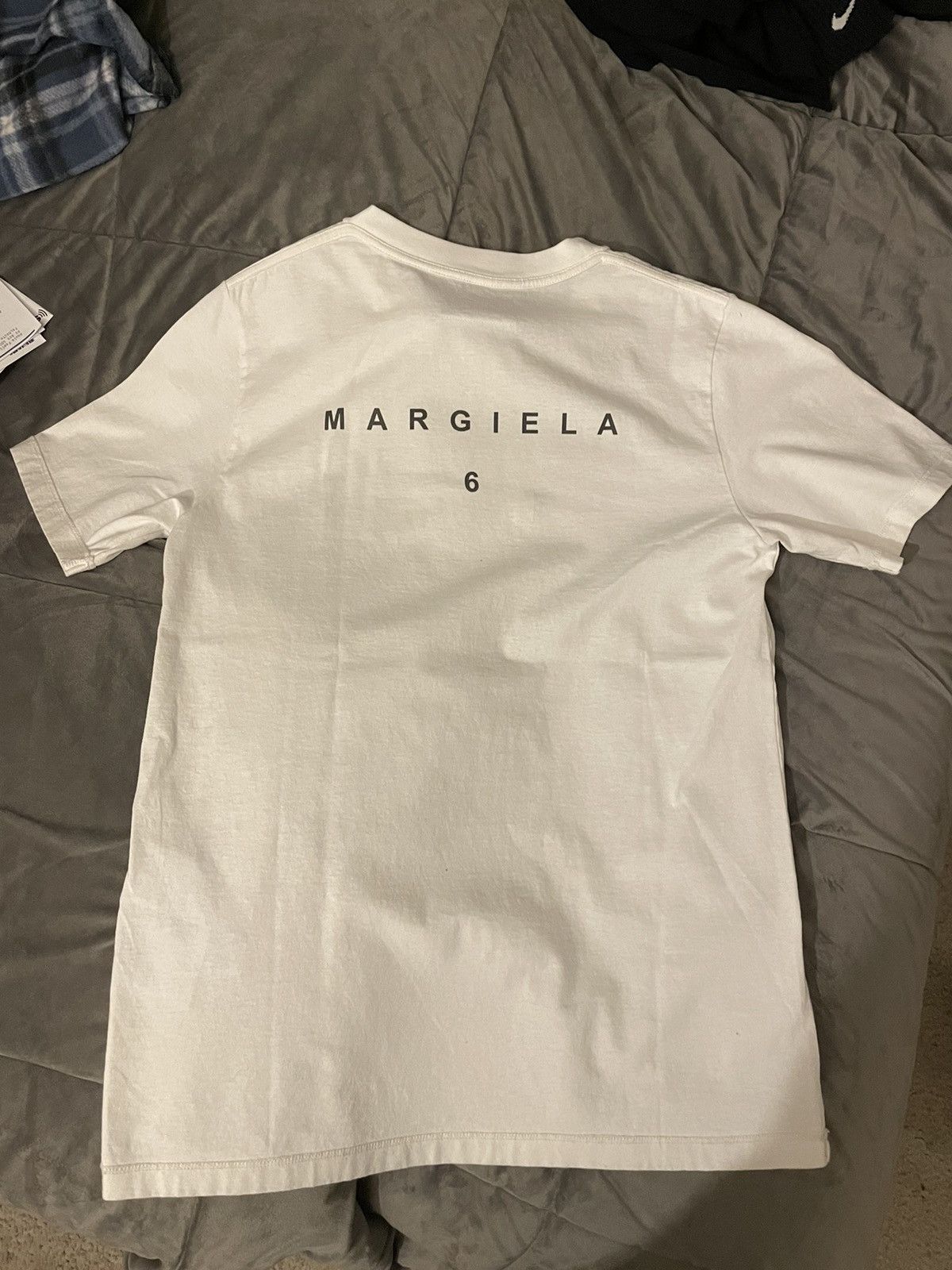 Maison Margiela MM6 Maison Margiela Photograph Graphic Tee In White Size US S / EU 44-46 / 1 - 5 Thumbnail