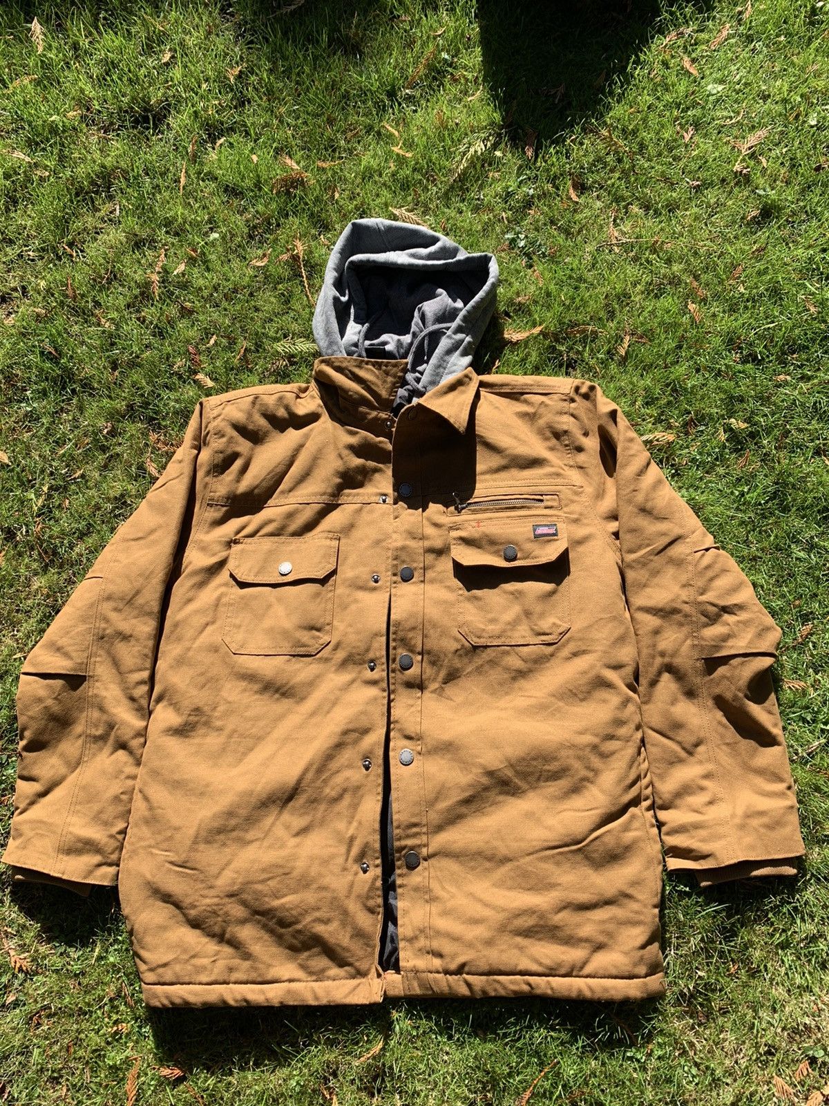 Dickies Dickie’s Insulated Workwear Coat (Brown) Size US M / EU 48-50 / 2 - 1 Thumbnail