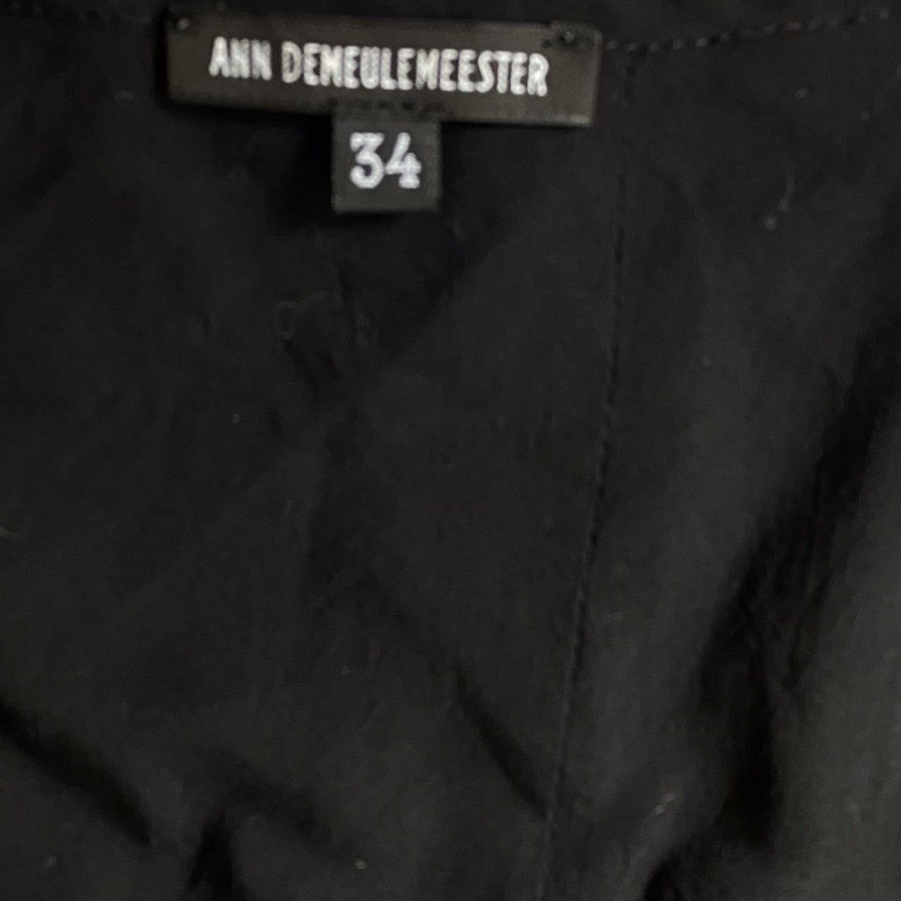 Ann Demeulemeester Oversize Rayon Top Size M / US 6-8 / IT 42-44 - 3 Thumbnail