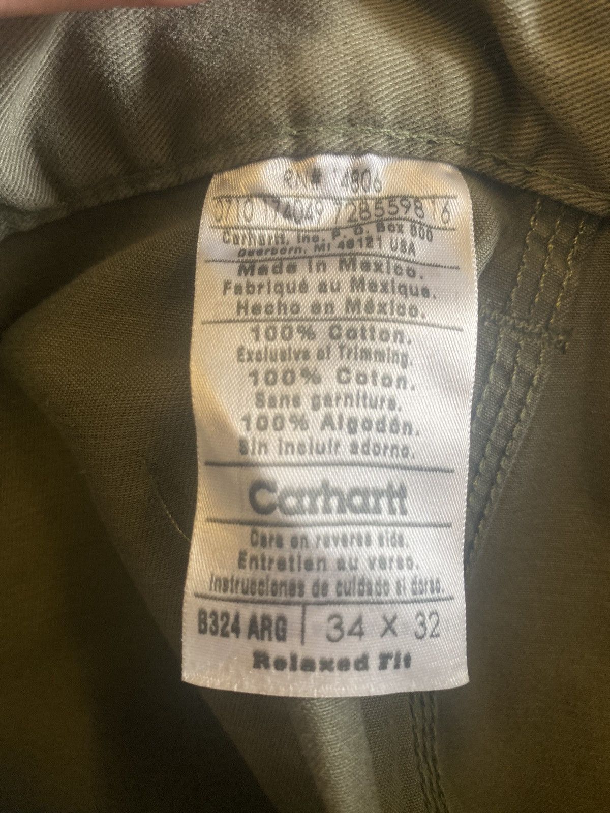 Carhartt Vintage Carhartt Cargo Pants Size US 34 / EU 50 - 5 Thumbnail