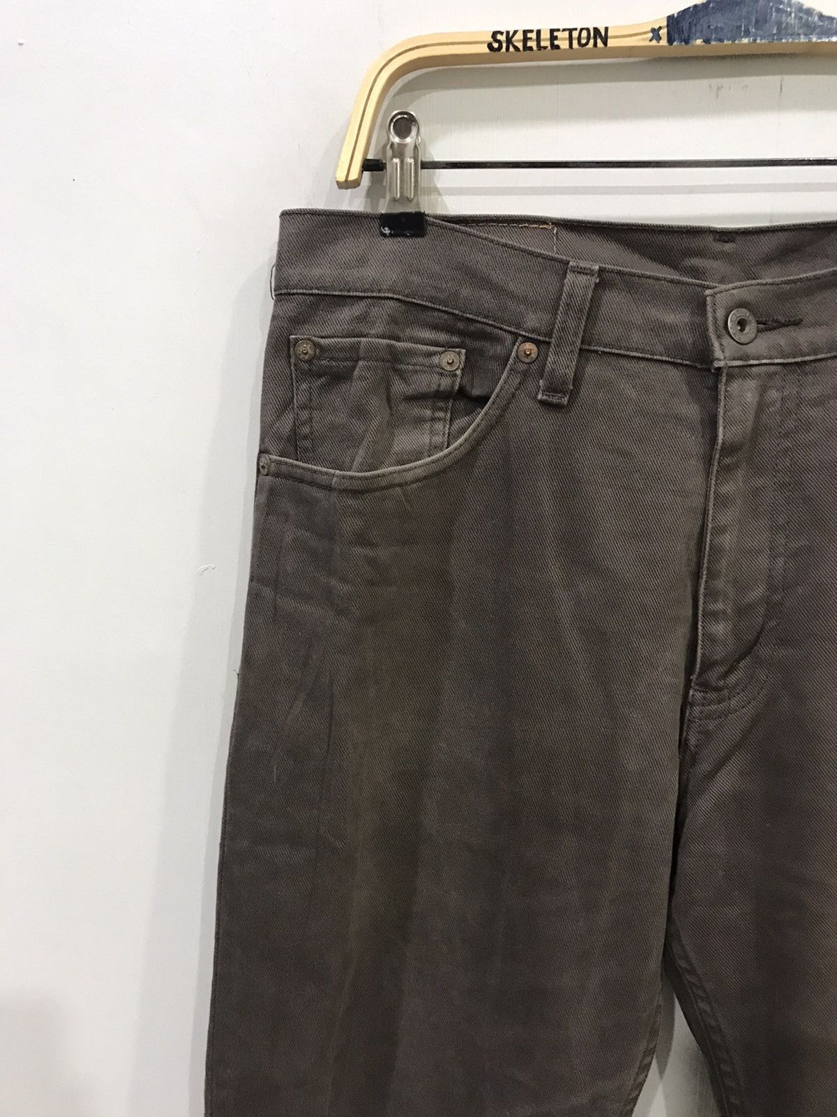 Levi's Levis Lot 502 Light Brown Denim Size US 33 - 3 Thumbnail