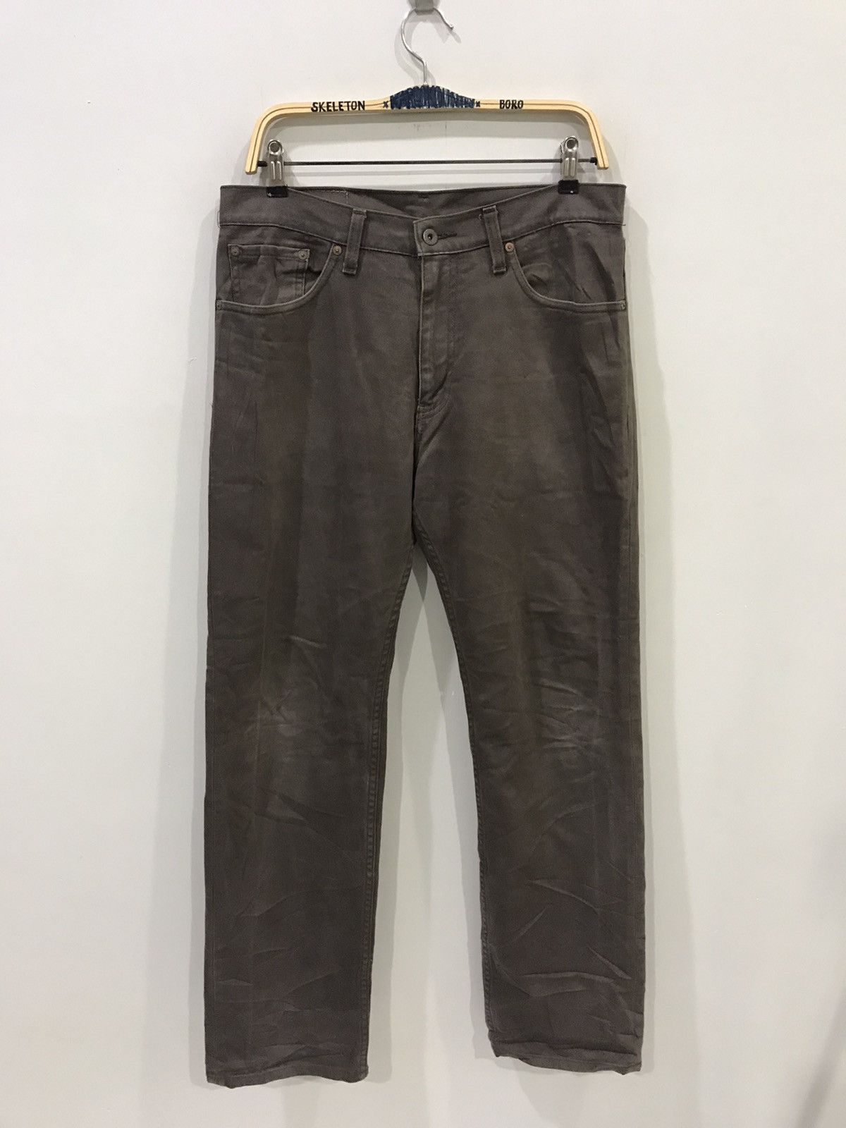 Levi's Levis Lot 502 Light Brown Denim Size US 33 - 1 Thumbnail