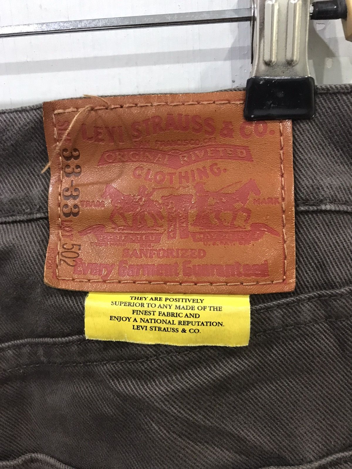 Levi's Levis Lot 502 Light Brown Denim Size US 33 - 10 Thumbnail