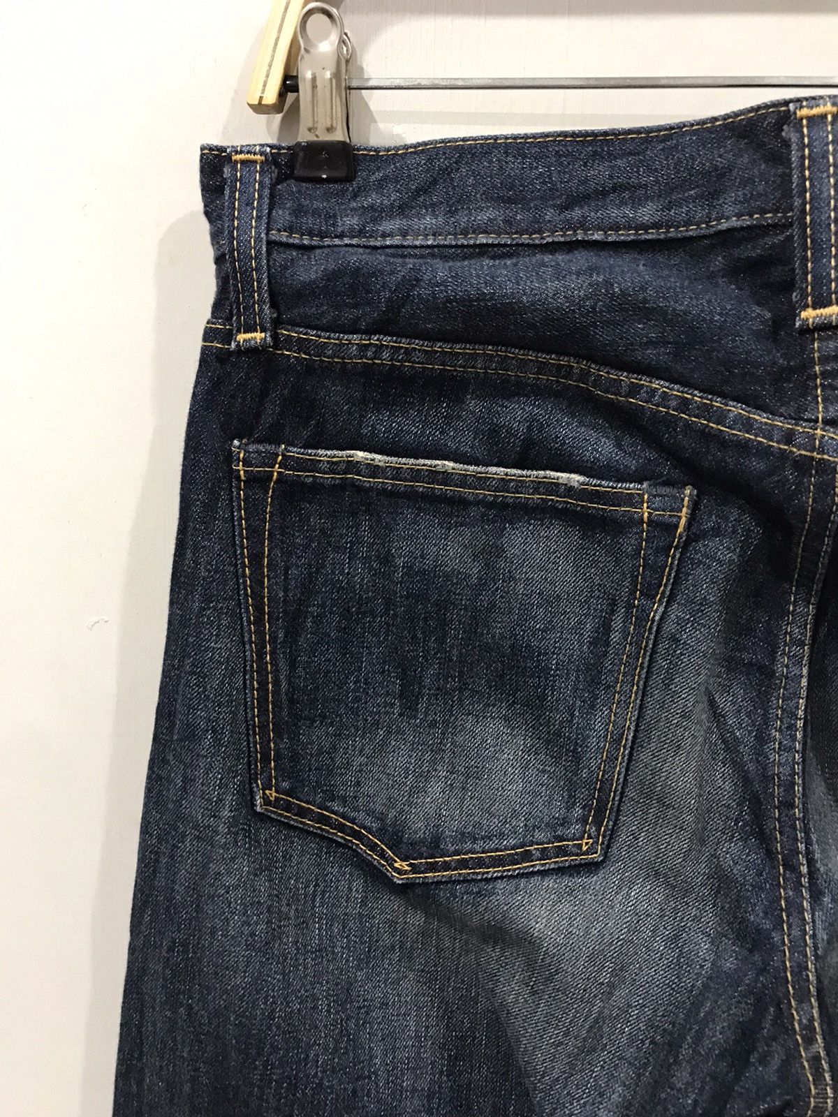 Japanese Brand BACK NUMBER Japan Faded Style Denim Size US 32 / EU 48 - 12 Thumbnail