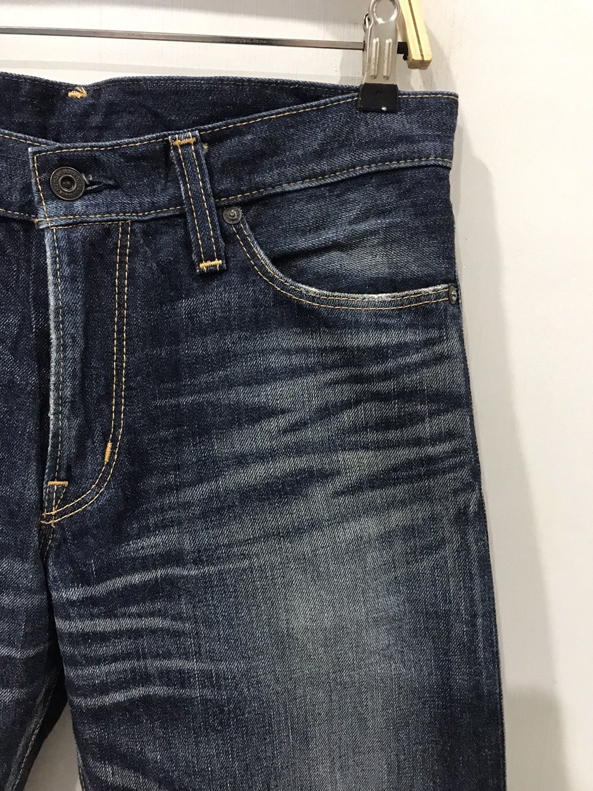 Japanese Brand BACK NUMBER Japan Faded Style Denim Size US 32 / EU 48 - 3 Thumbnail