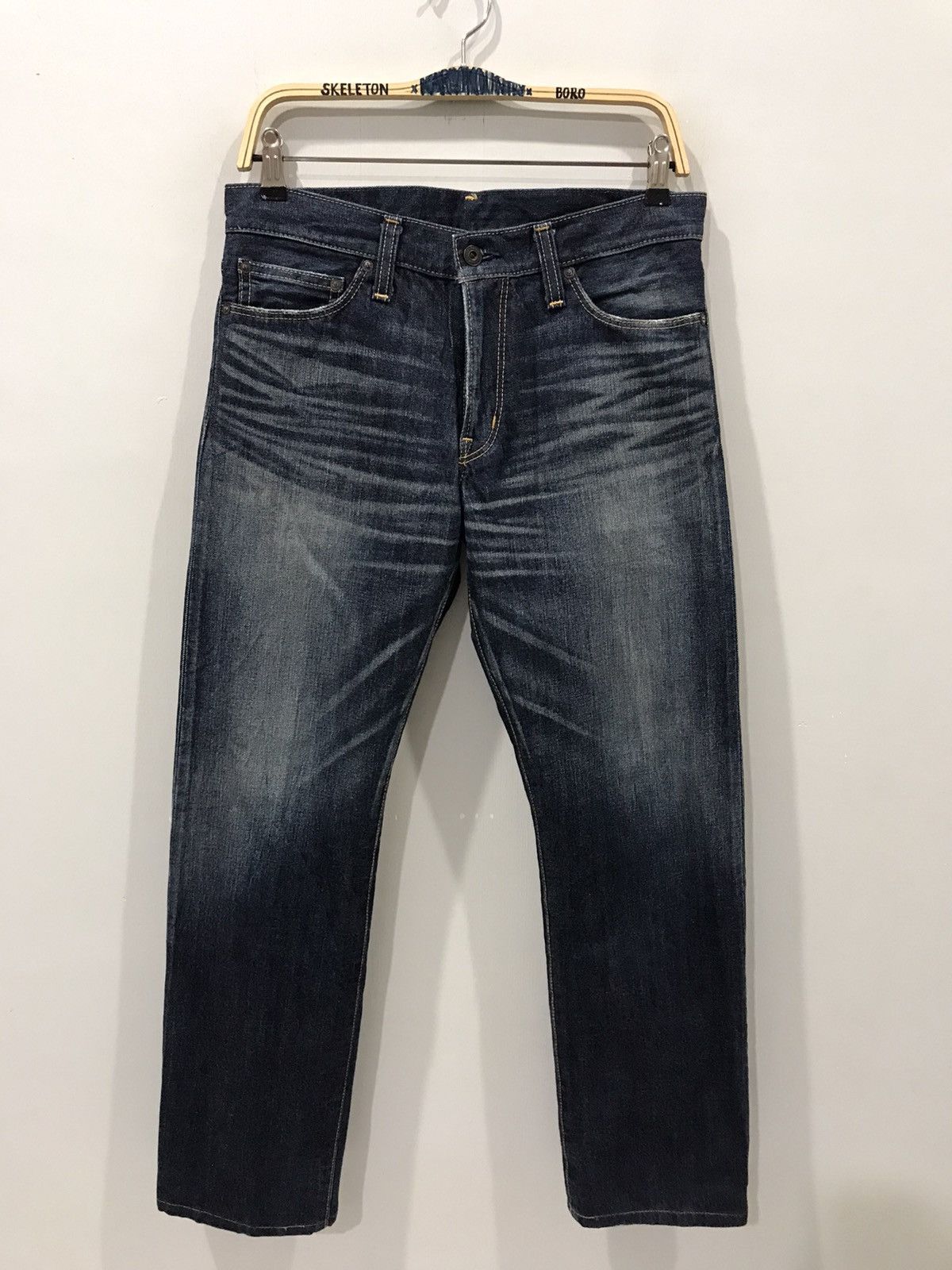 Japanese Brand BACK NUMBER Japan Faded Style Denim Size US 32 / EU 48 - 1 Thumbnail