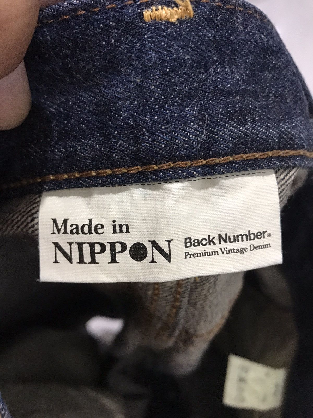 Japanese Brand BACK NUMBER Japan Faded Style Denim Size US 32 / EU 48 - 18 Thumbnail